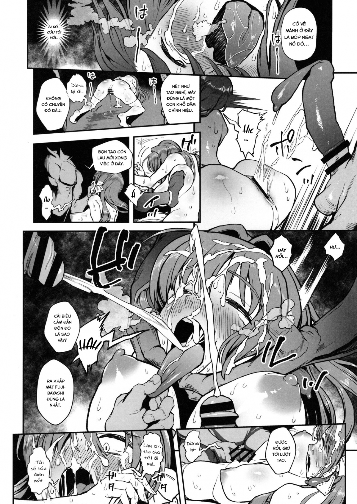 Đọc truyện hentai Korashime -Fujibayashi Kyou no Yuuutsu- - Oneshot