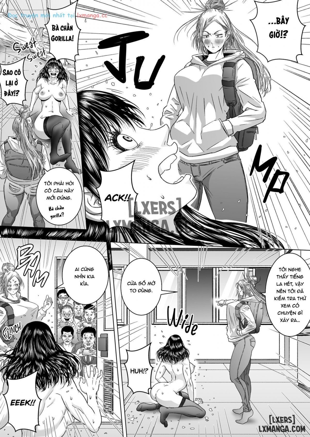 Đọc truyện hentai Kakutou Joshi wa Tsuyokunaritai/ Muchimuchi Kakutou Joshi wa Hentai Seitai-shi to Sex shite Tsuyoku naru - Oneshot