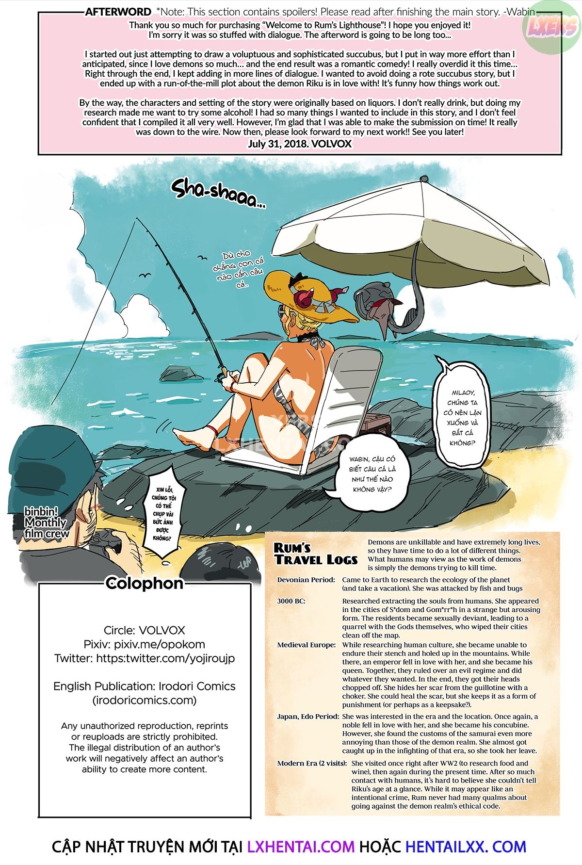 Đọc truyện hentai Welcome To Rum’s Lighthouse - Chap 1