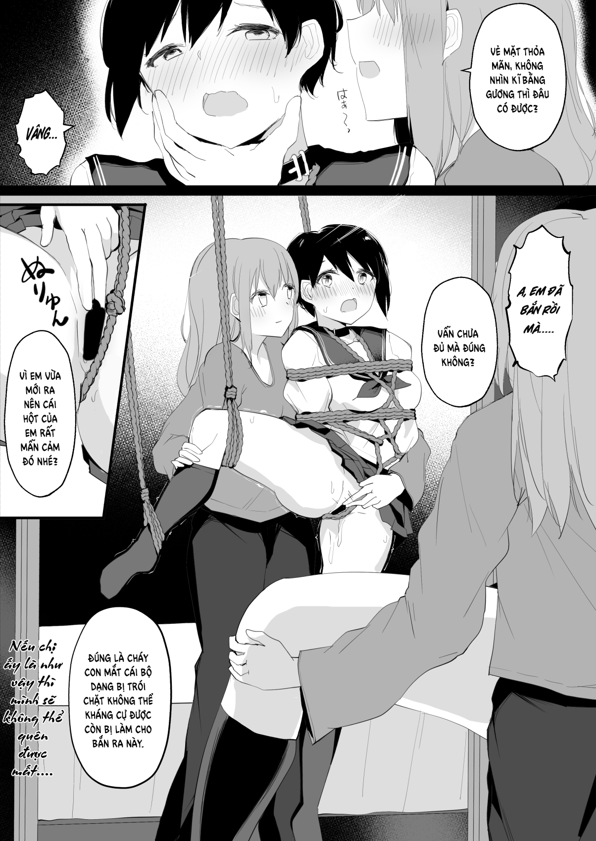 Đọc truyện hentai Do M Uraaka Joshi ga Kousoku Yuri Ecchi de Onna Doushi no Yosa o Oshiekomarechau Hon - Oneshot 1.1