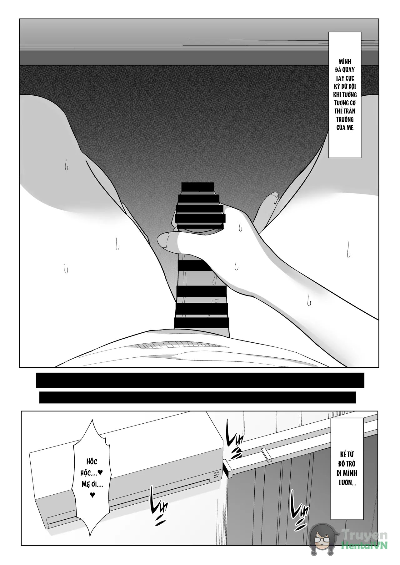 Đọc truyện hentai Kaa-chan to Sex Shinai to Derarenai Heya ~Kuchiurusai Haha to Hankouki no Ore~ - Oneshot