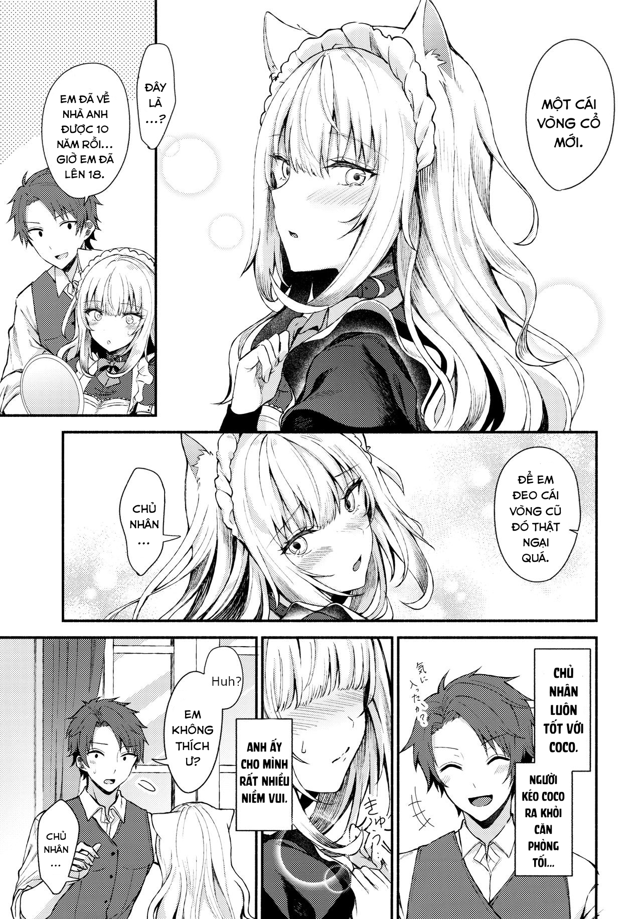 Đọc truyện hentai Nàng mèo hầu gái. - Oneshot