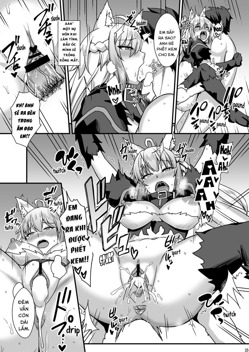 Đọc truyện hentai Asedaku Mashimashi!! - Oneshot