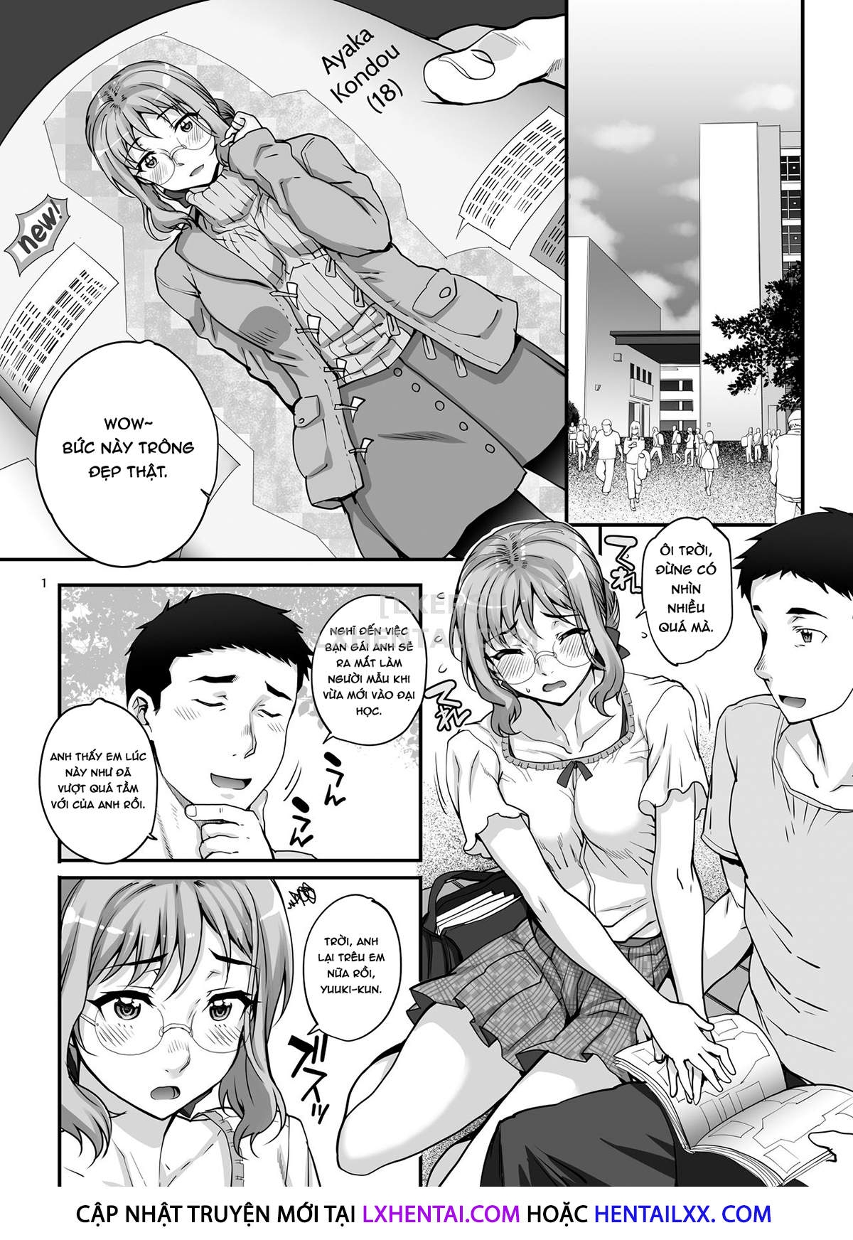 Đọc truyện hentai I Made a Porno... Without Telling My Boyfriend - Chap 1