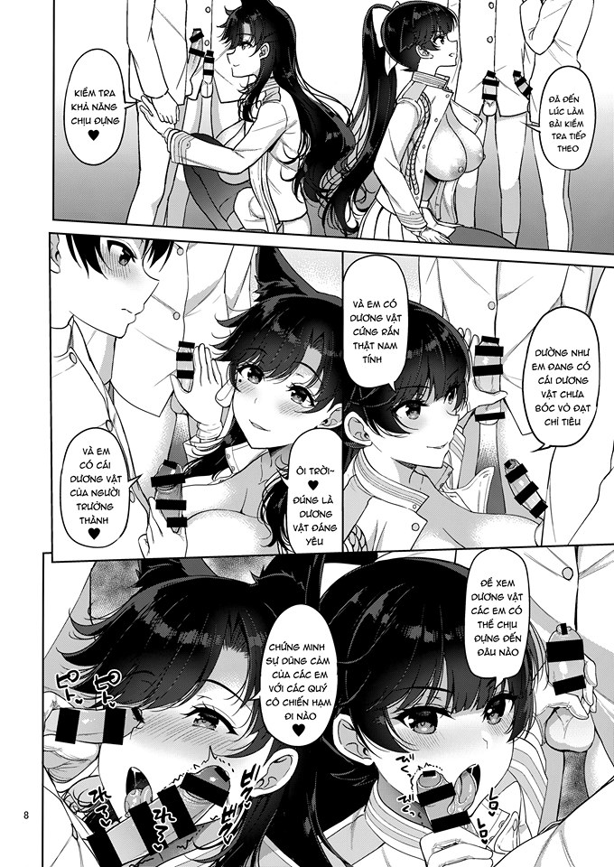 Đọc truyện hentai Atago and Takao (Azur lane) - Oneshot