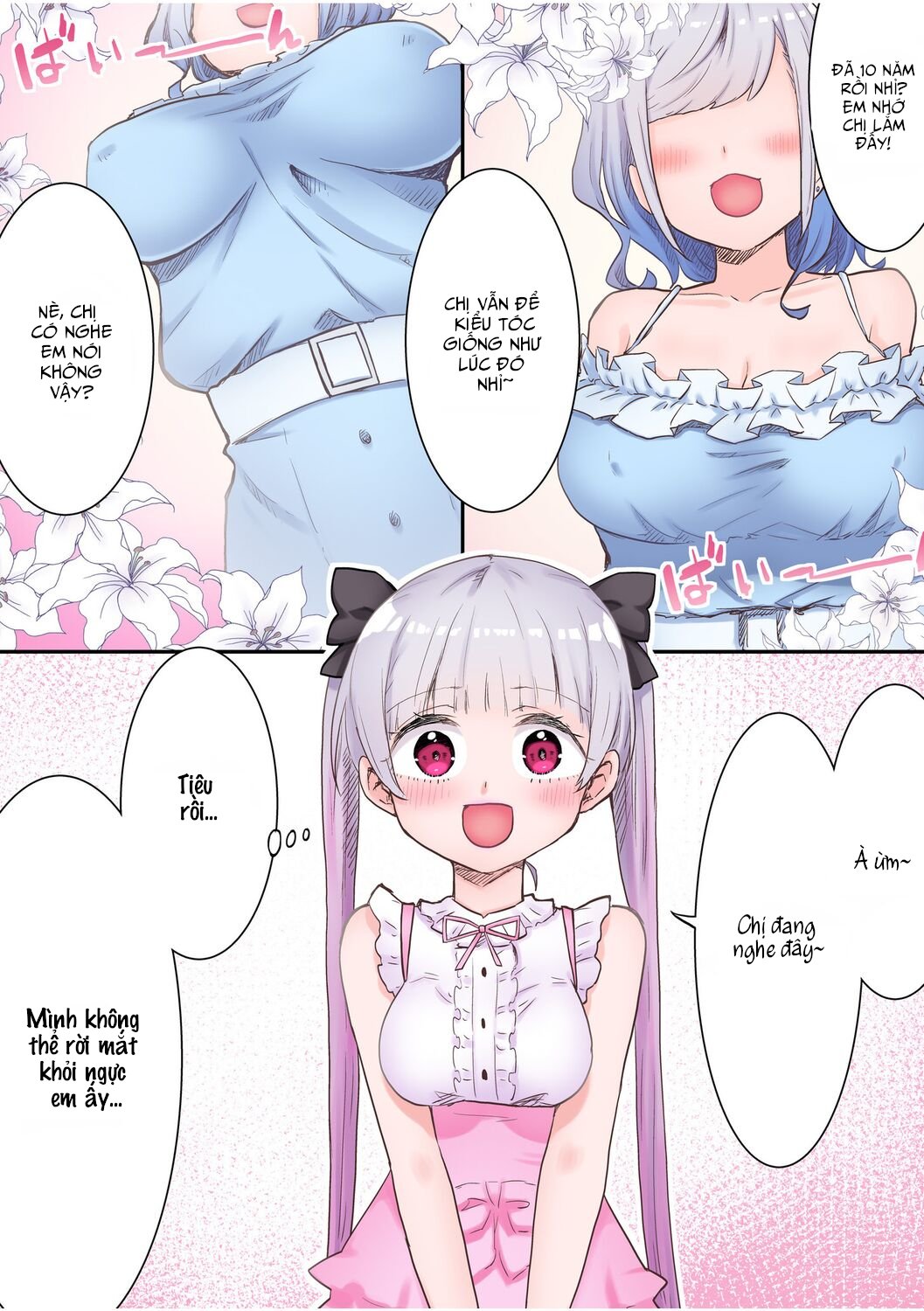 Đọc truyện hentai Twin Sisters' Yuri Life - Chap 1