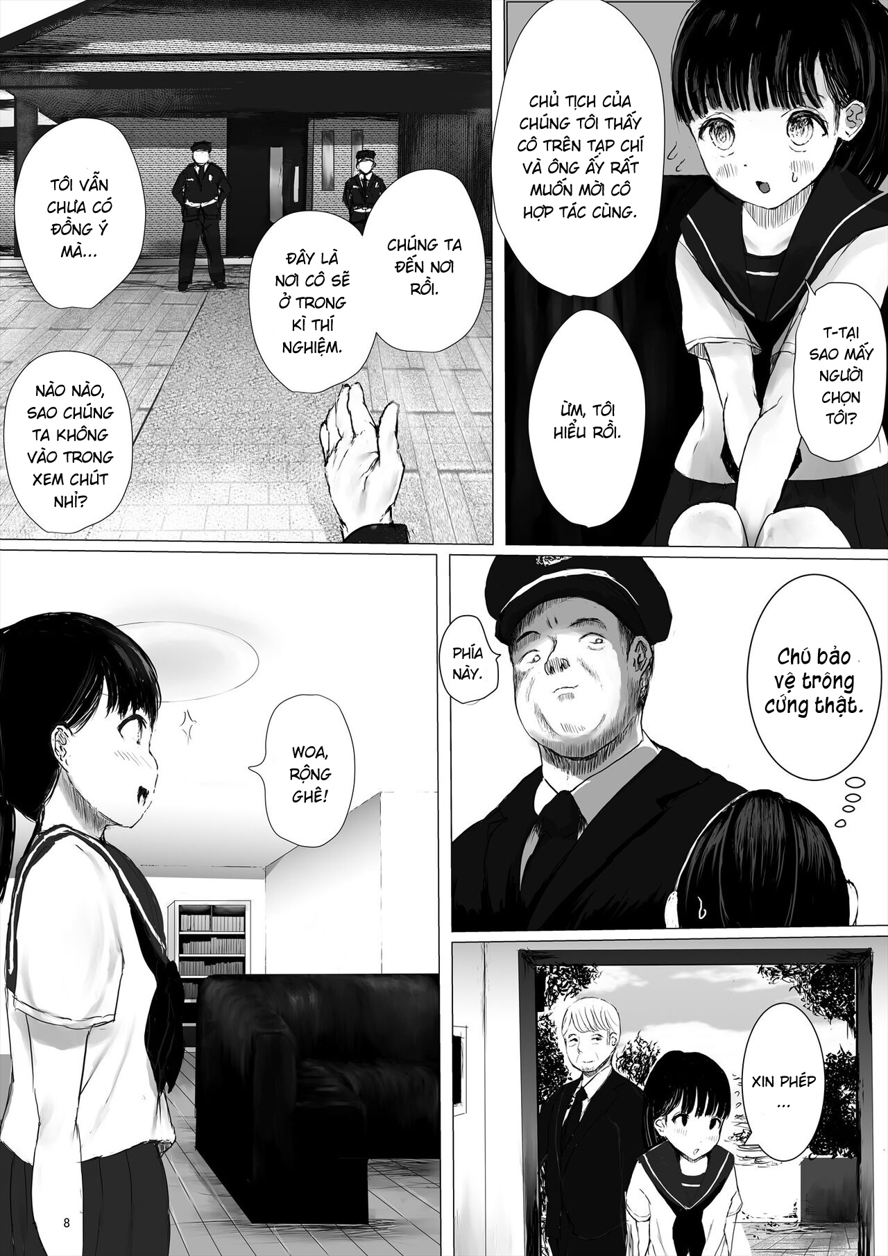 Đọc truyện hentai Thử thách một tháng sống trong căn phòng toàn cặc - Chap 1.1