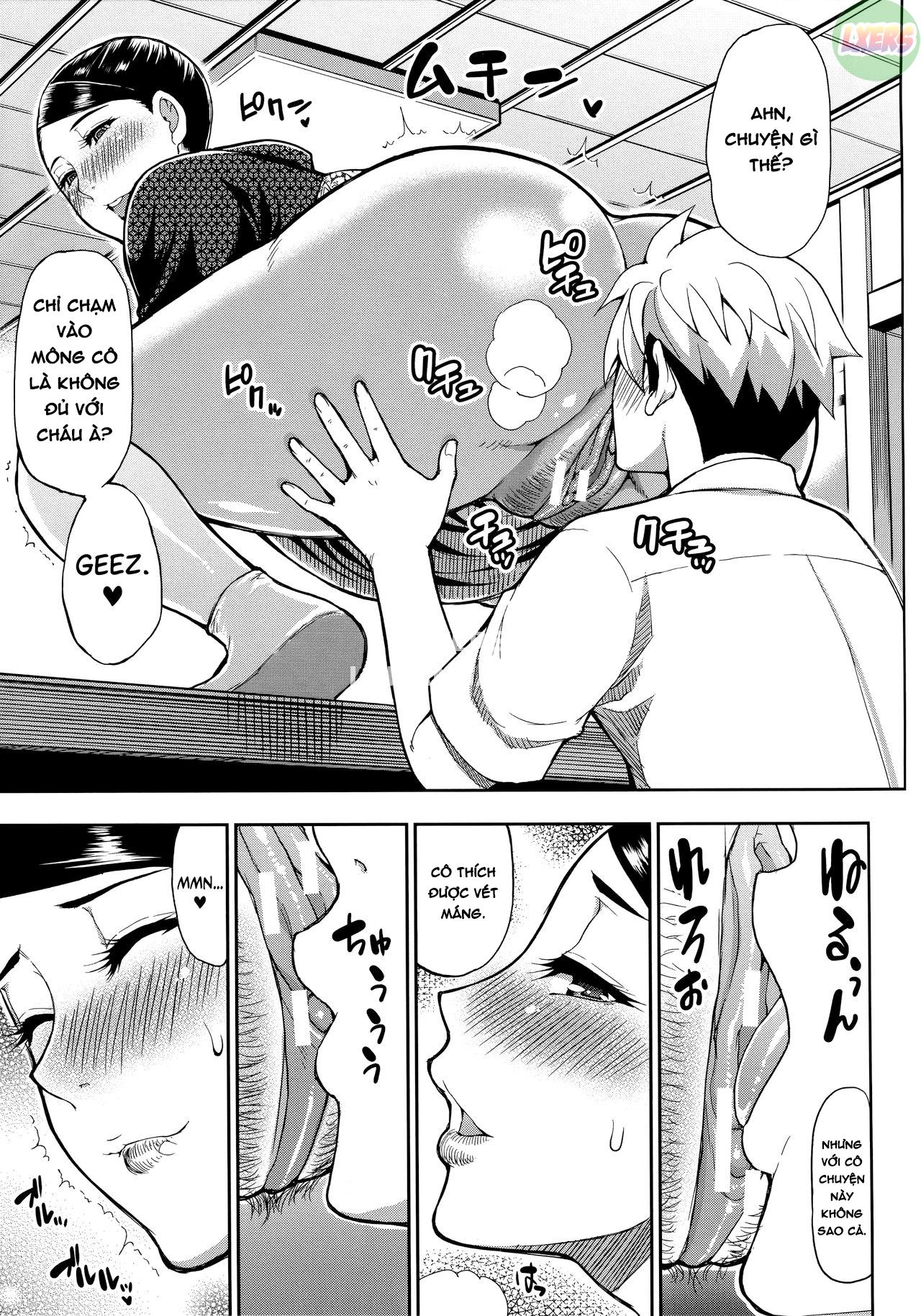 Đọc truyện hentai Làm bất cứ điều gì con thích với mẹ khi ở nhà của mẹ - Chap 4 - [END]