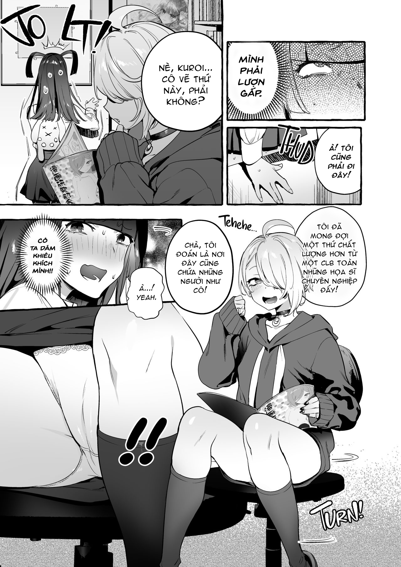 Đọc truyện hentai OtaCir no KuroGal VS Bokura - Phần cuối