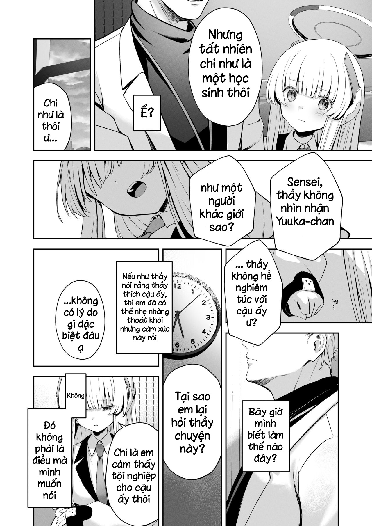 Đọc truyện hentai Noa nhận thấy Yuuka và Sensei ngày càng thân thiết - Oneshot