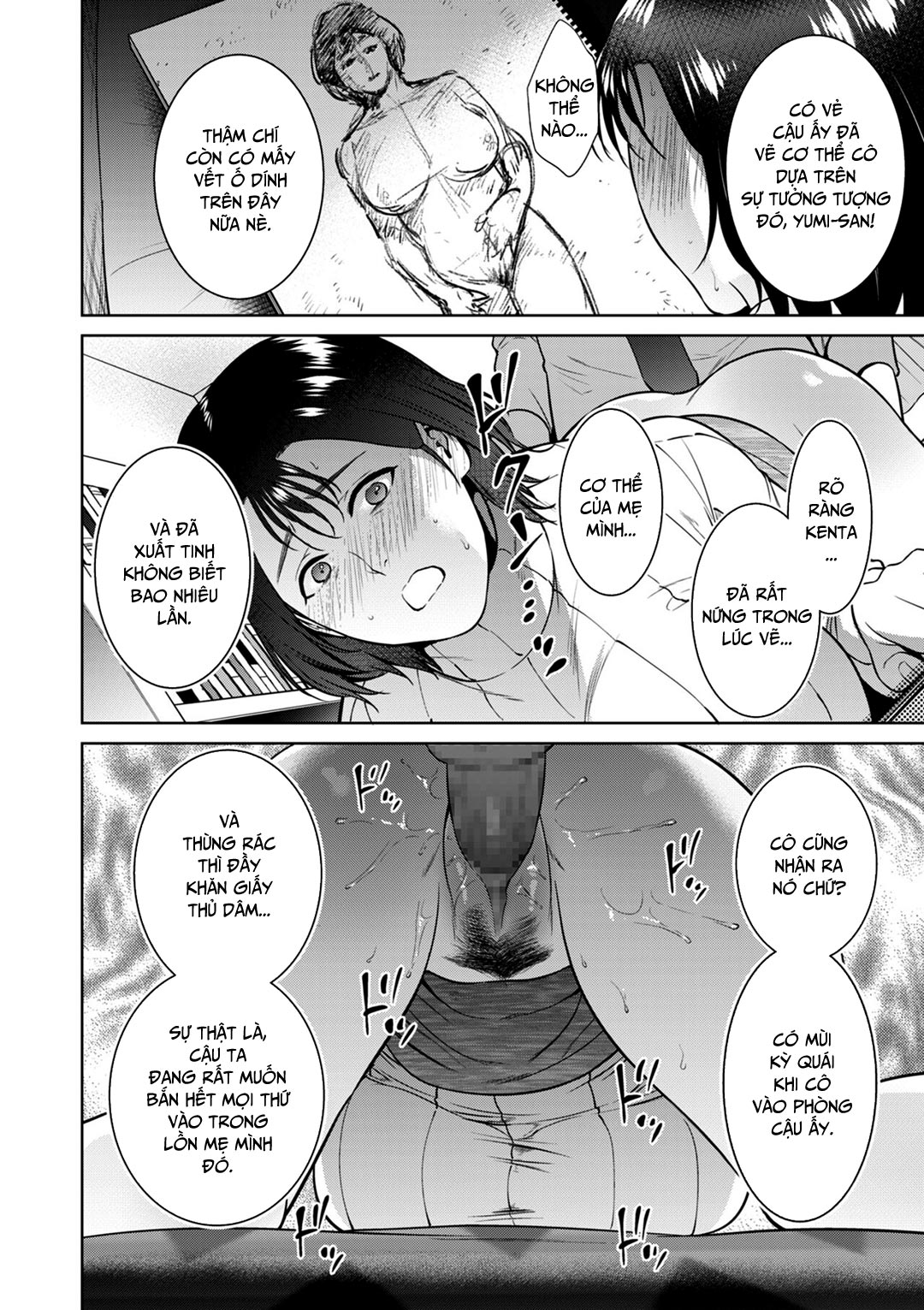 Đọc truyện hentai Mối quan hệ loạn luân - Chap 4