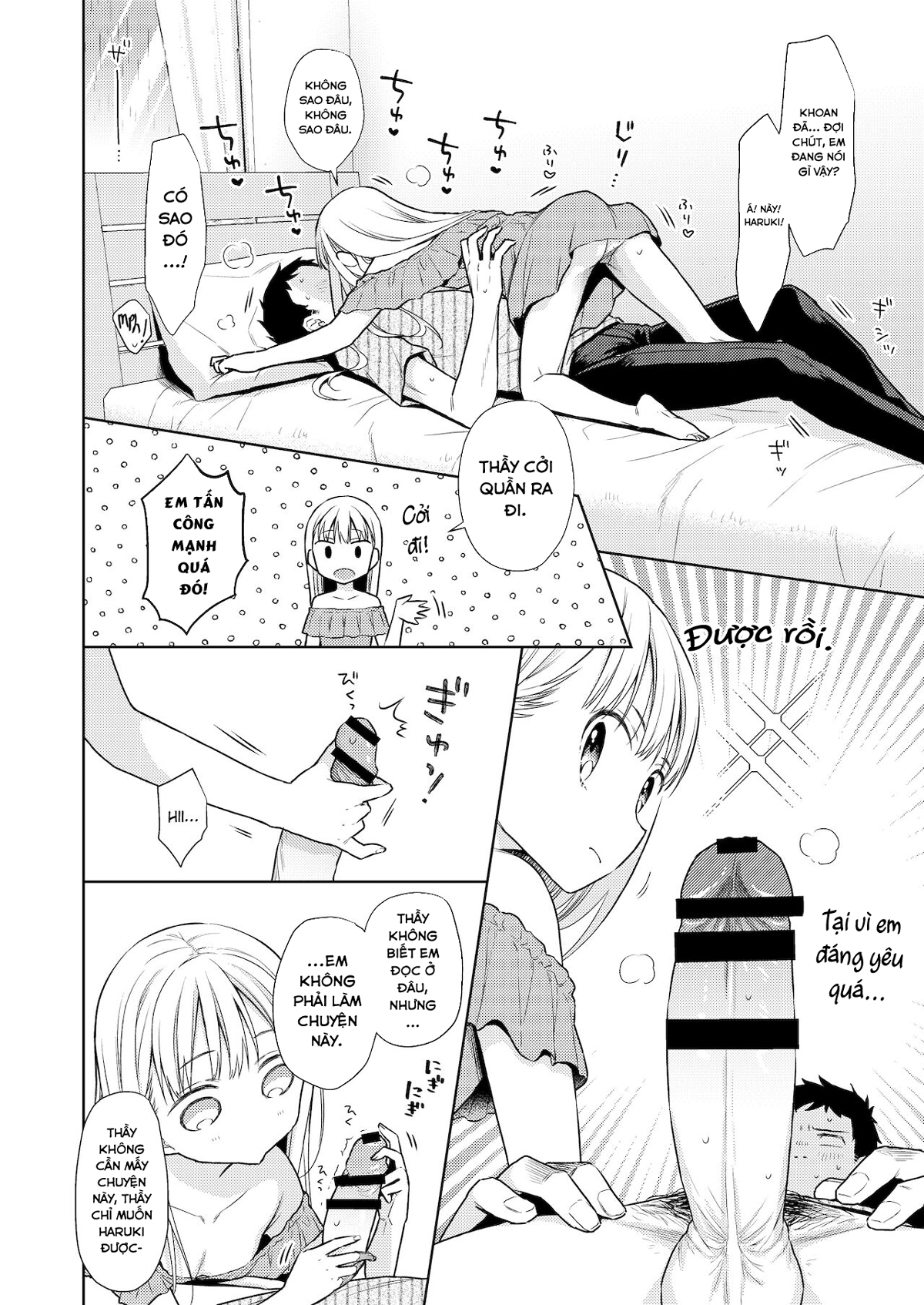 Đọc truyện hentai Hội chứng TS Haruki-kun - Chap 4.1: Hẹn hò tại nhà...