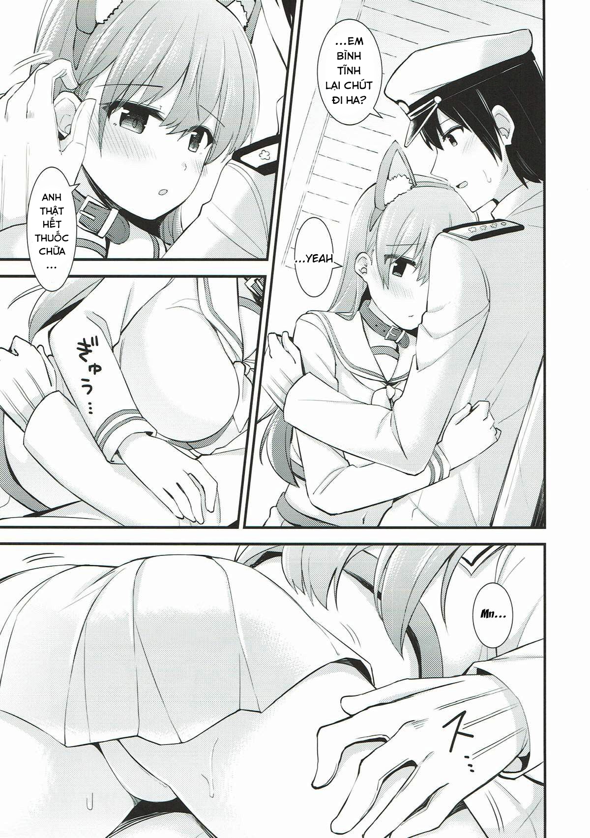 Đọc truyện hentai Ooi! Đeo tai mèo lên đi! (Kantai Collection -KanColle-) - Oneshot