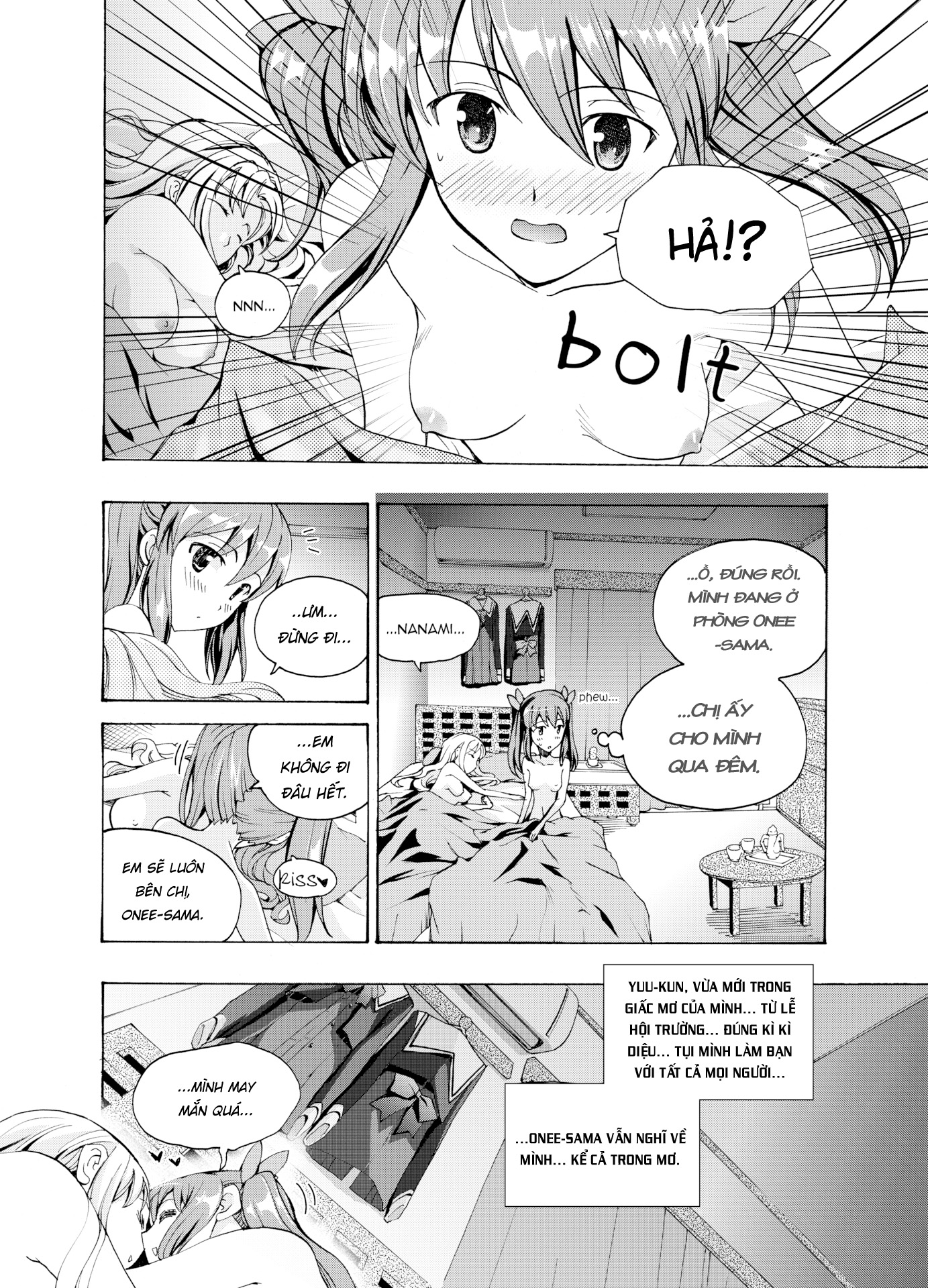 Đọc truyện hentai Tuyển Tập Yuri Một Nắng - Hộp Nhạc Ký Ức - Chap 1: Overture to Flowering