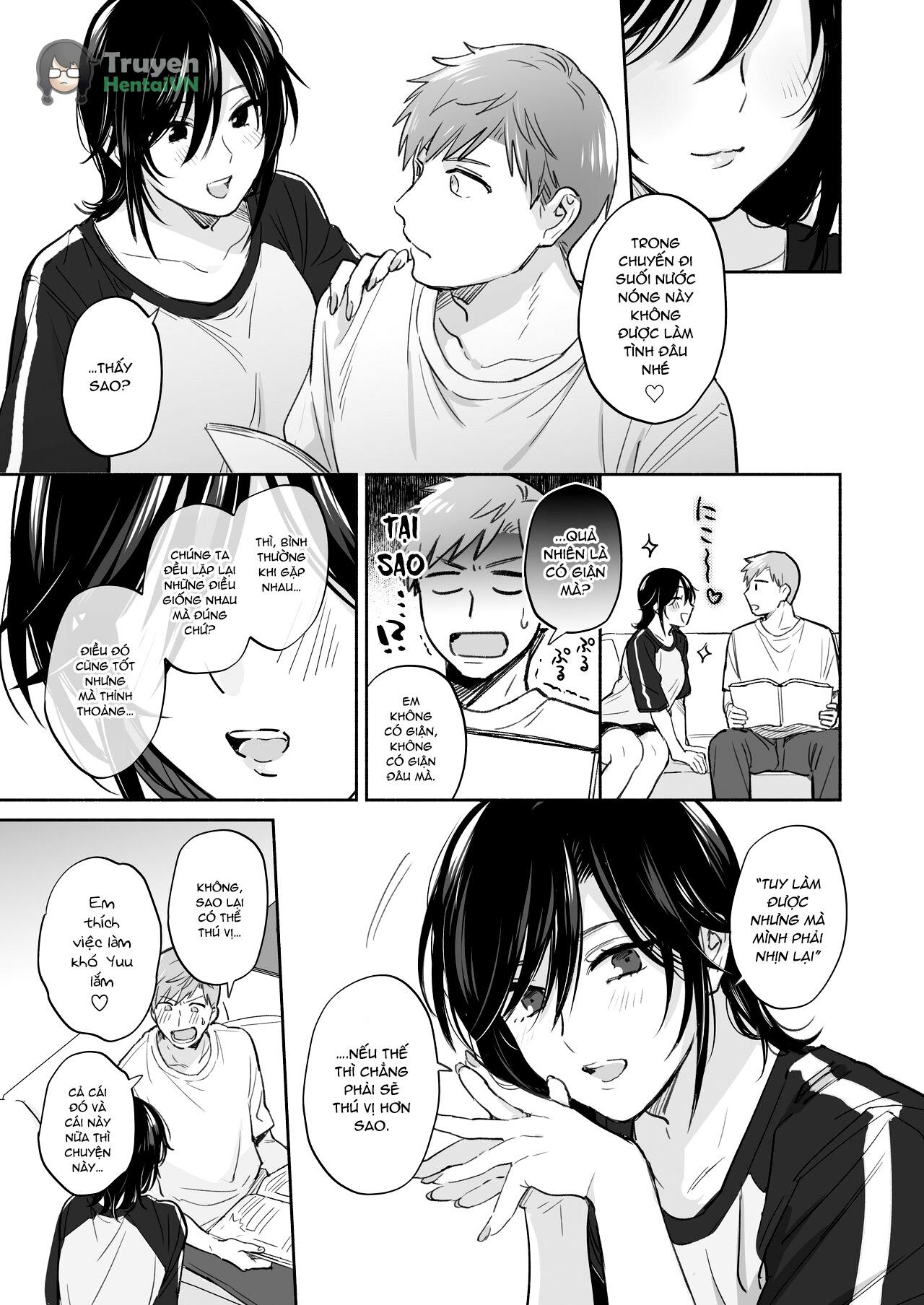 Đọc truyện hentai Suki Araba Kareshi no Seiheki o Yugametai! ~Gaman Genkai!! Icha Love Onsen Ryokou~ - Oneshot