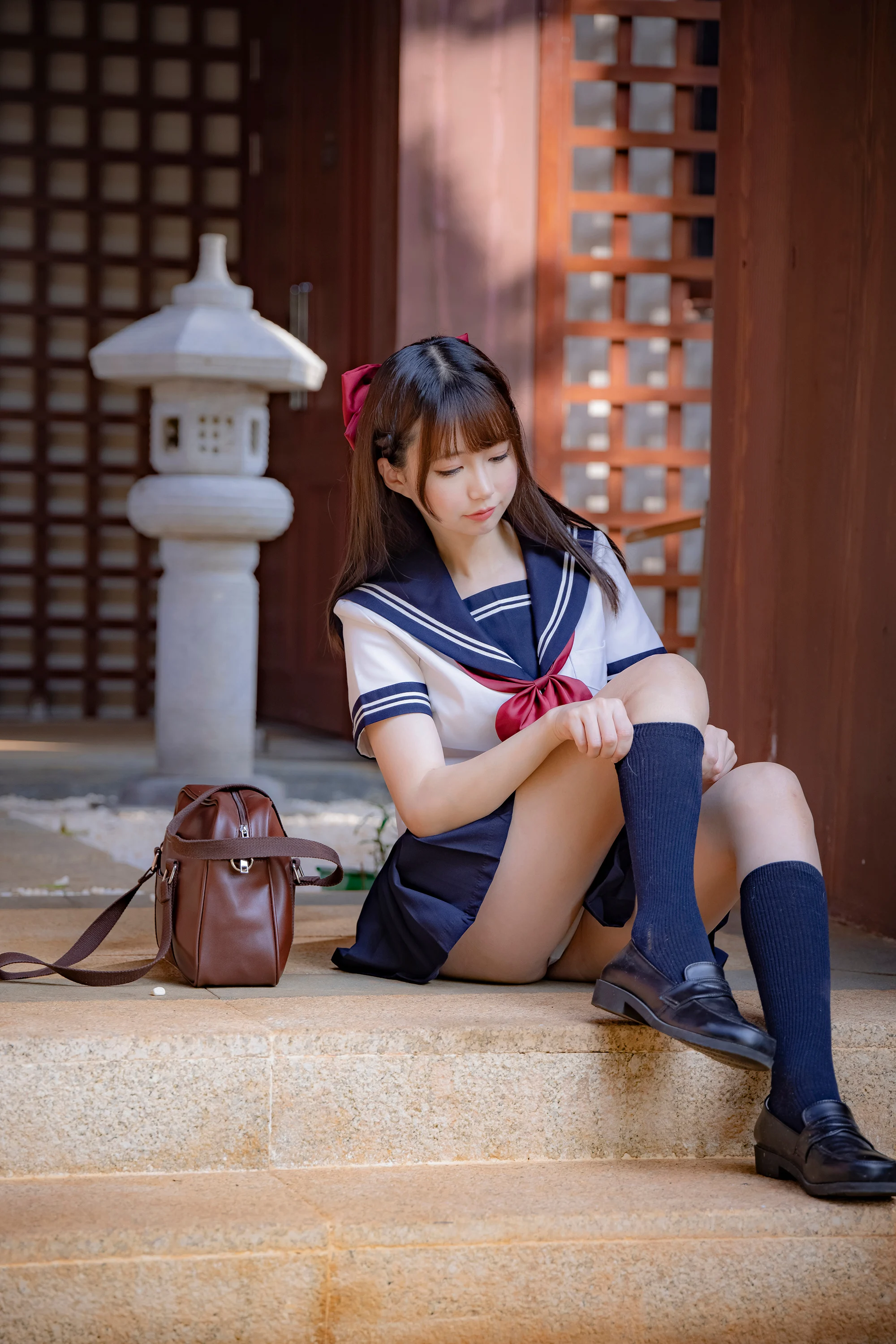 Đọc truyện hentai Tuyển tập Albums siêu phẩm Cosplay - Chap 608 - [Nagisa Mamono] High School Girl is Day and Night