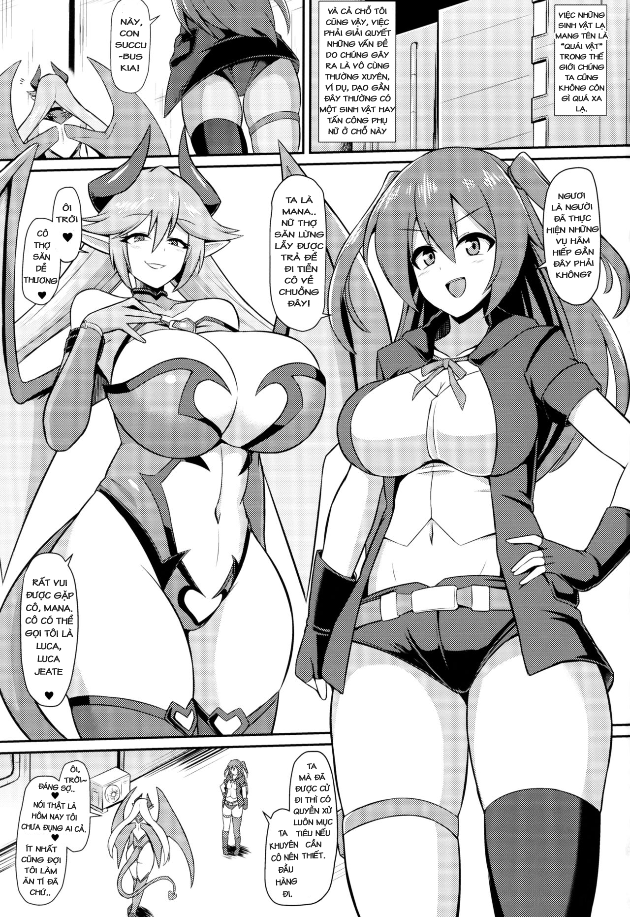 Đọc truyện hentai A Lesbian Succubus’s Lust Crest Pleasure Training - Chap 1!