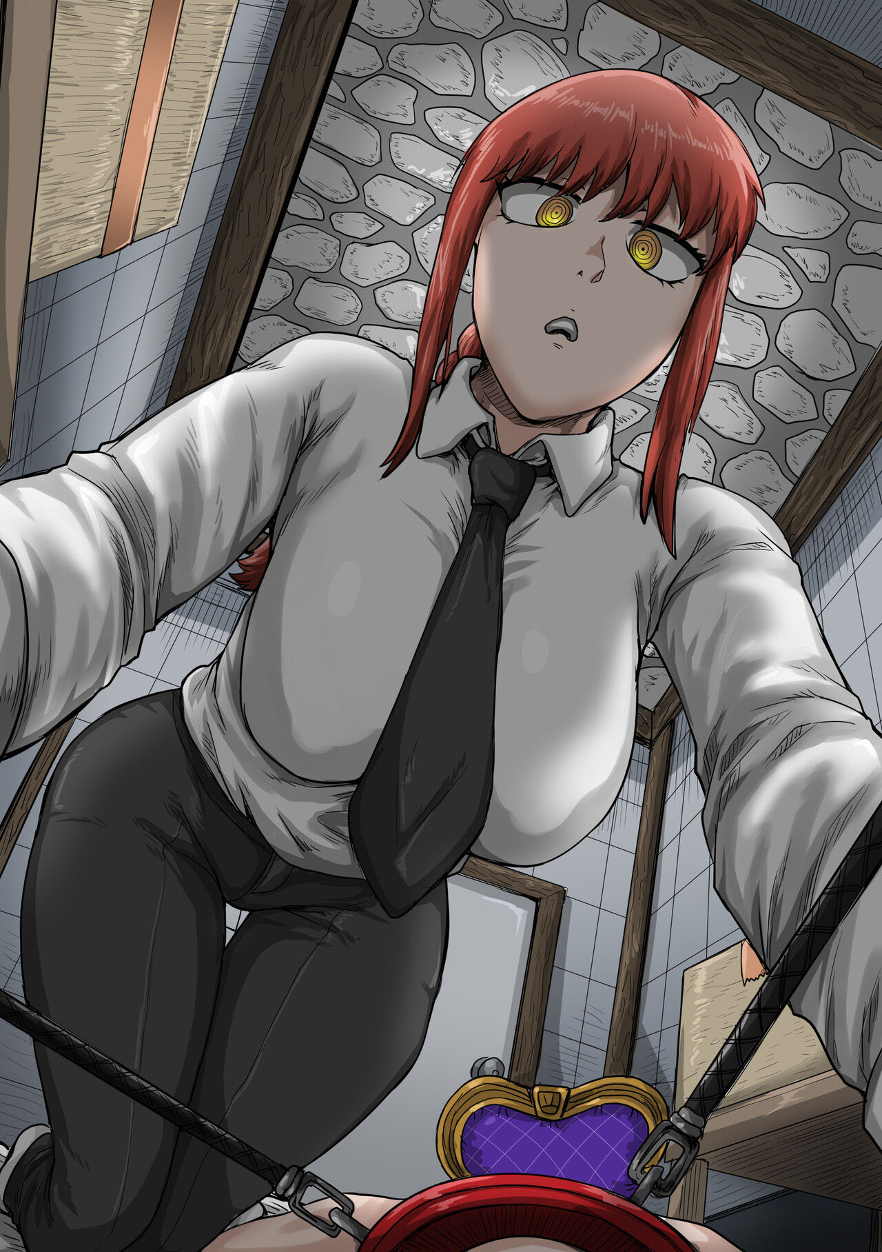 Đọc truyện hentai Reze + Makima Rakugaki Matome - Bản Không Chữ