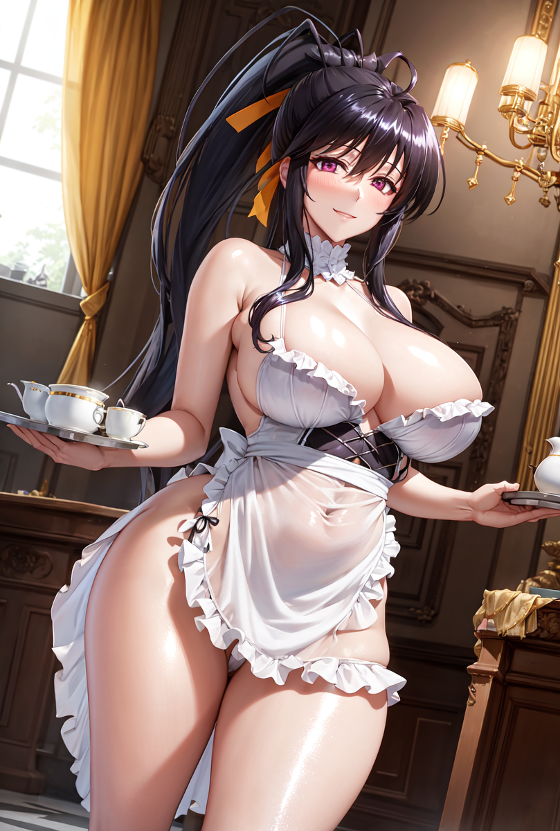 Đọc truyện hentai Tuyển tập Albums Art hentai - Chap 299 - Maid Akeno