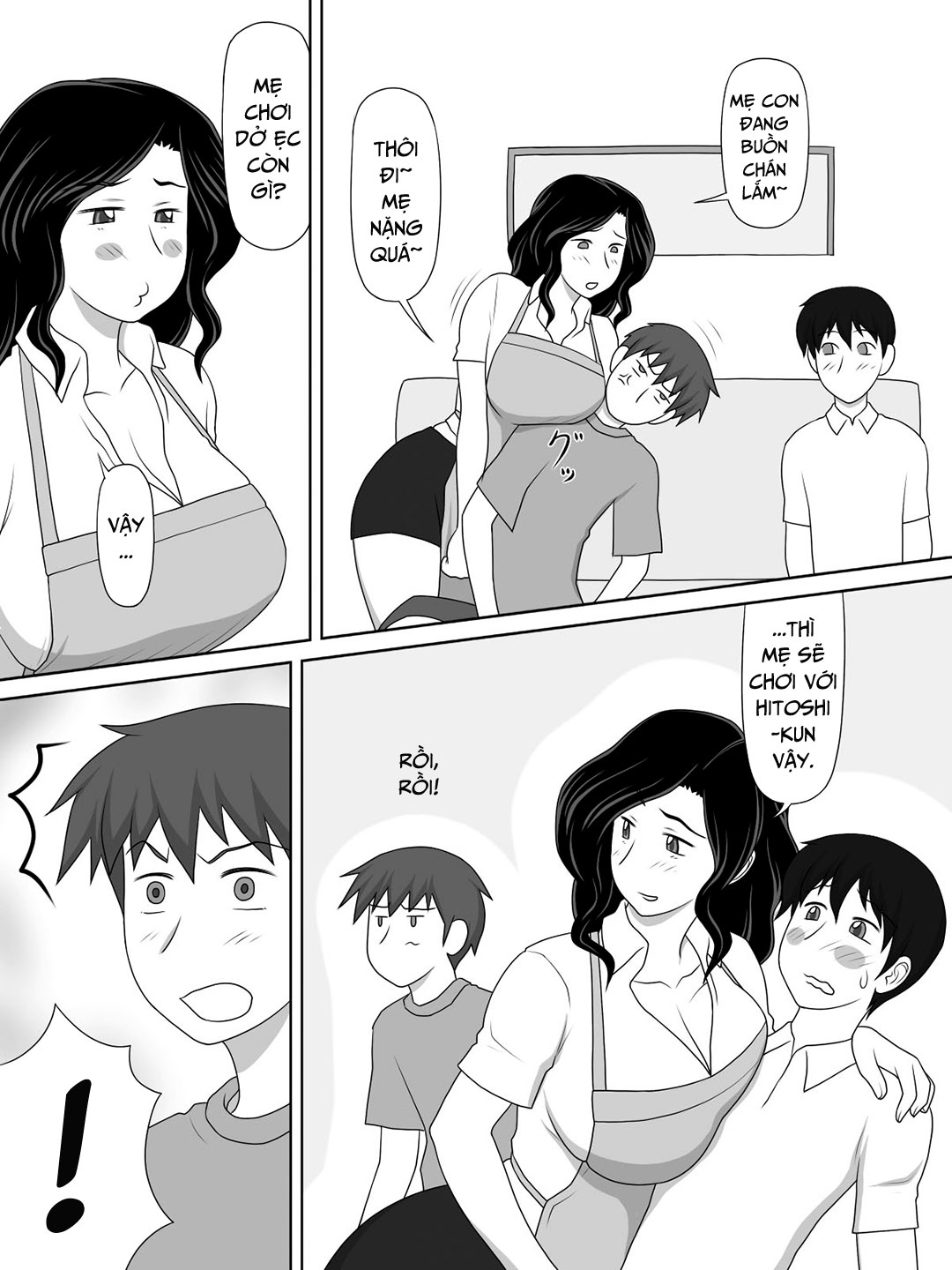 Đọc truyện hentai Mẹ tôi quá thân thiện với đứa bạn thân - Oneshot