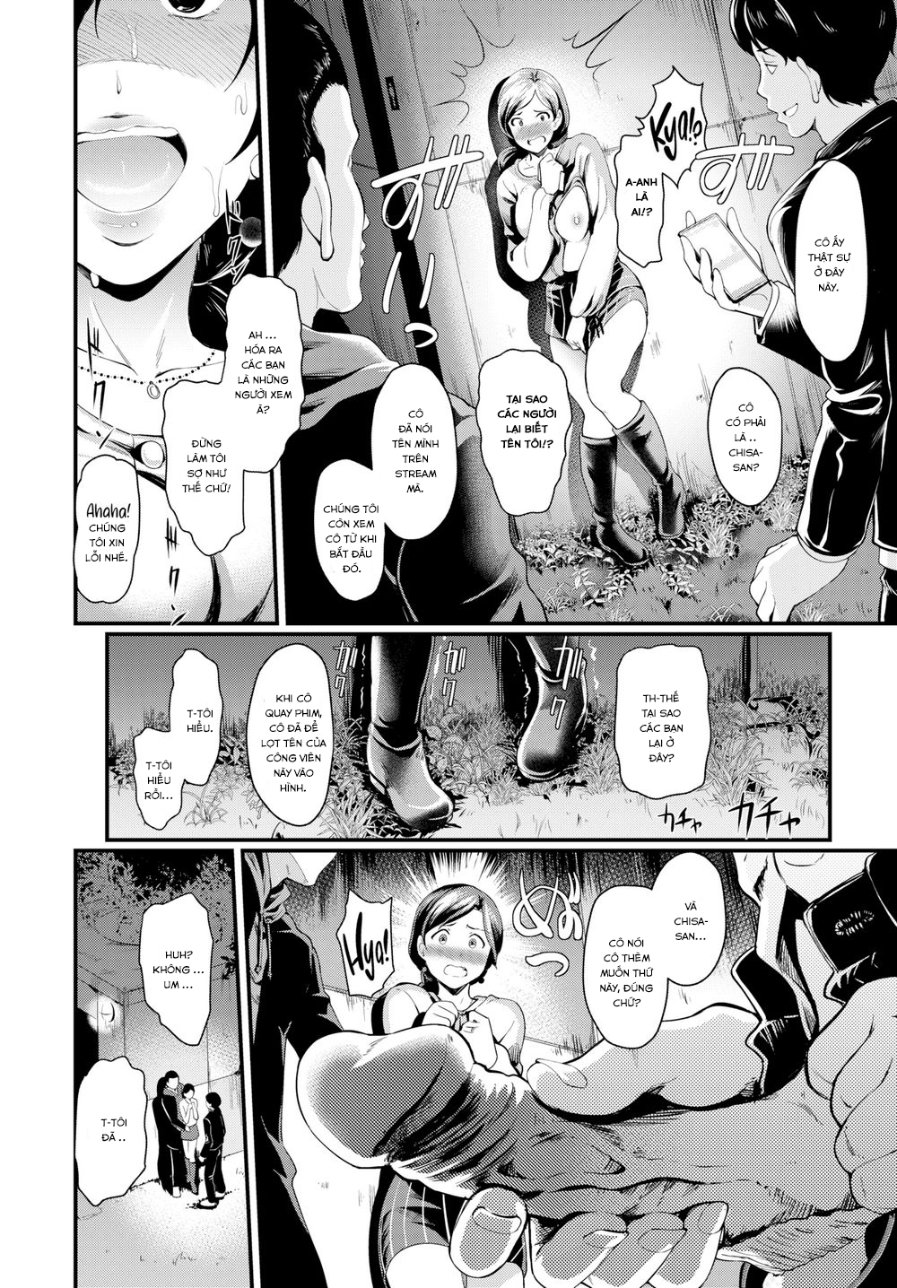 Đọc truyện hentai Live Chat Wife - Oneshot