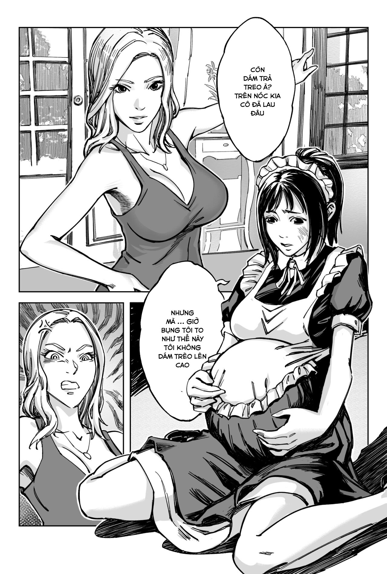 Đọc truyện hentai Gia đình giàu có sống sót - Chap 1