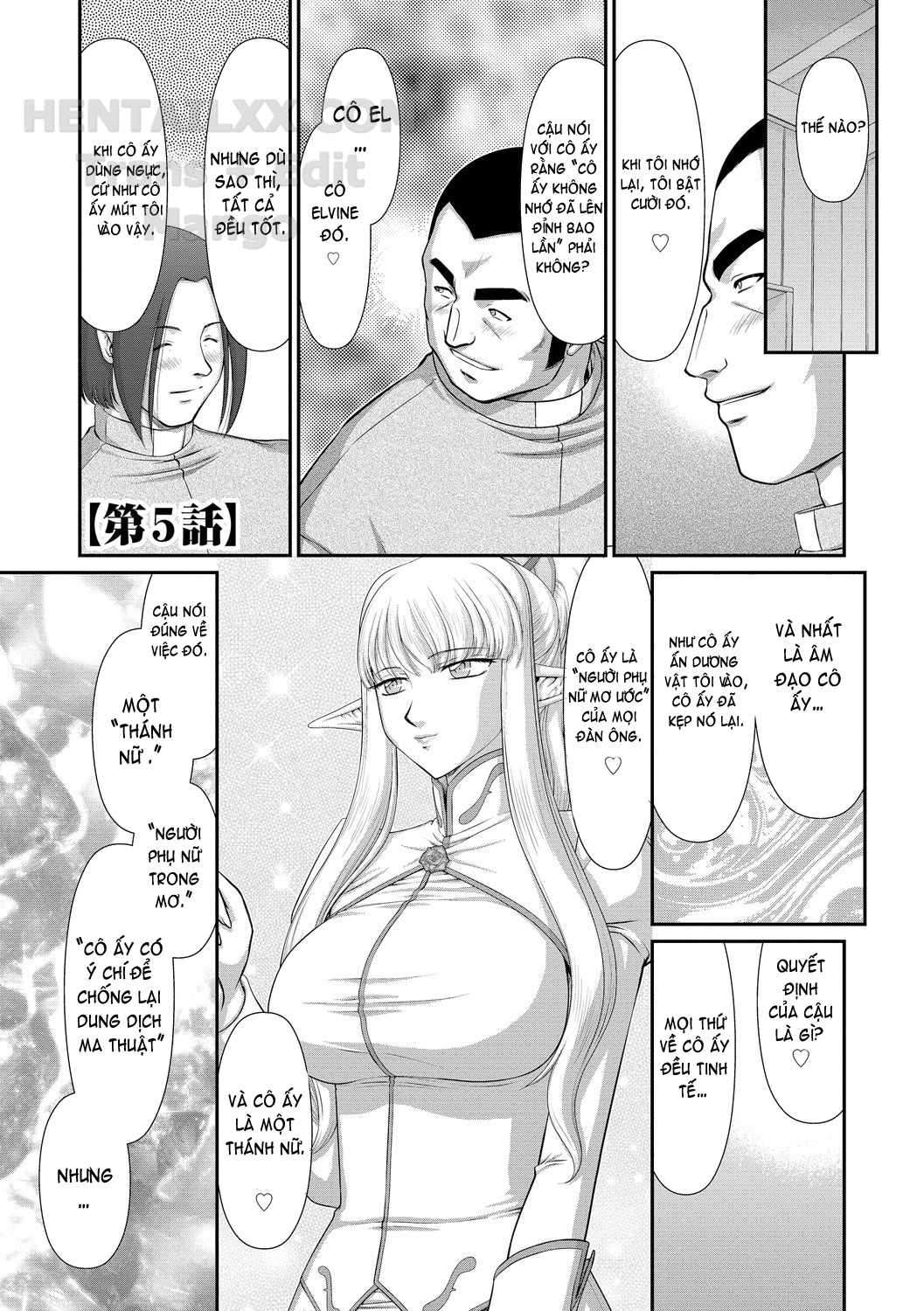 Đọc truyện hentai Inraku No Seijo Elvine - Chap 5