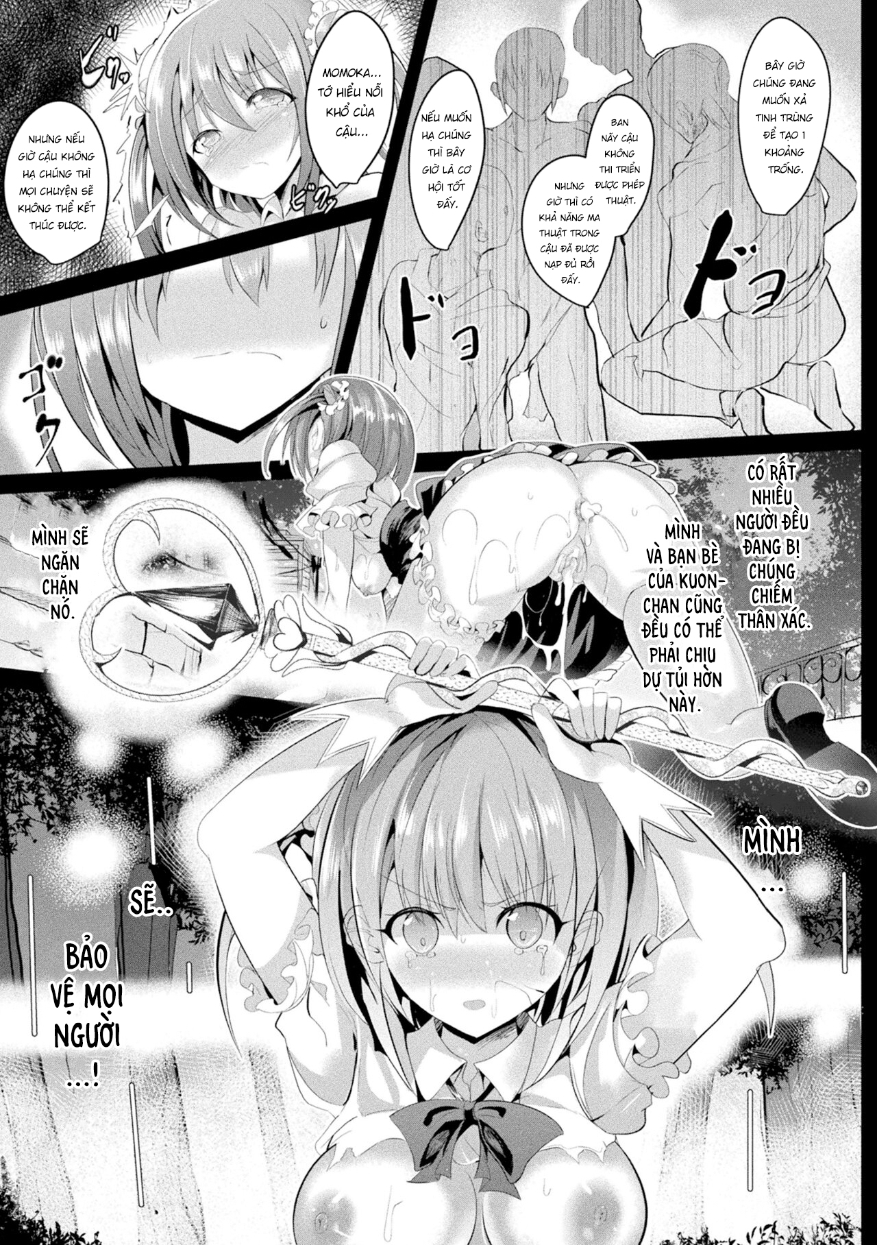 Đọc truyện hentai Thiếu nữ ma thuật - Chap 3