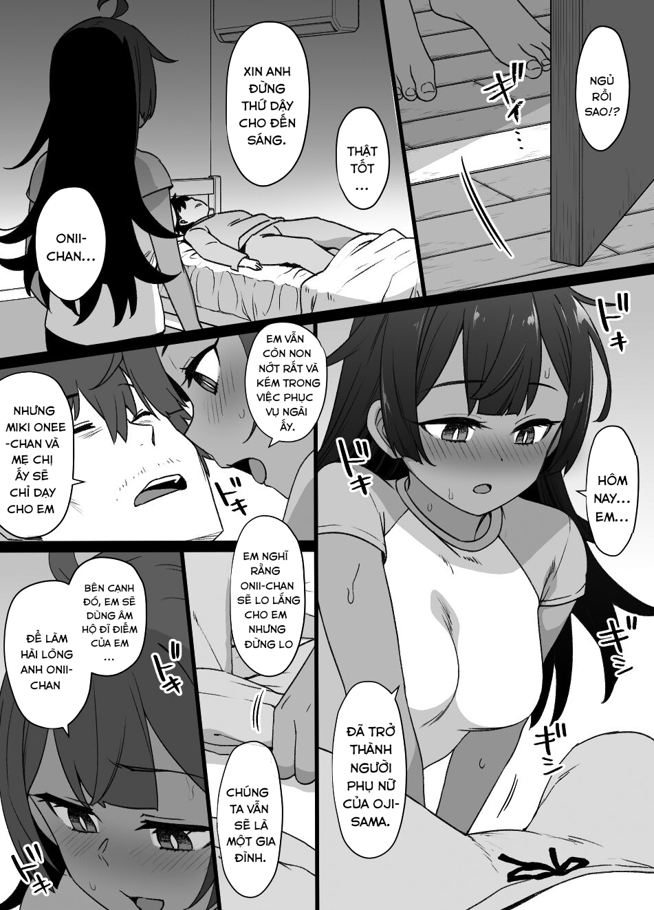 Đọc truyện hentai My childhood friend and little sister were stolen by a noble - Chap 3
