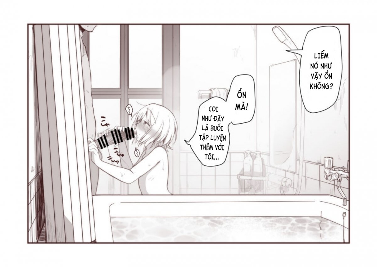 Đọc truyện hentai Tận hưởng hương vị bé loli trong nhà tắm công cộng - Oneshot