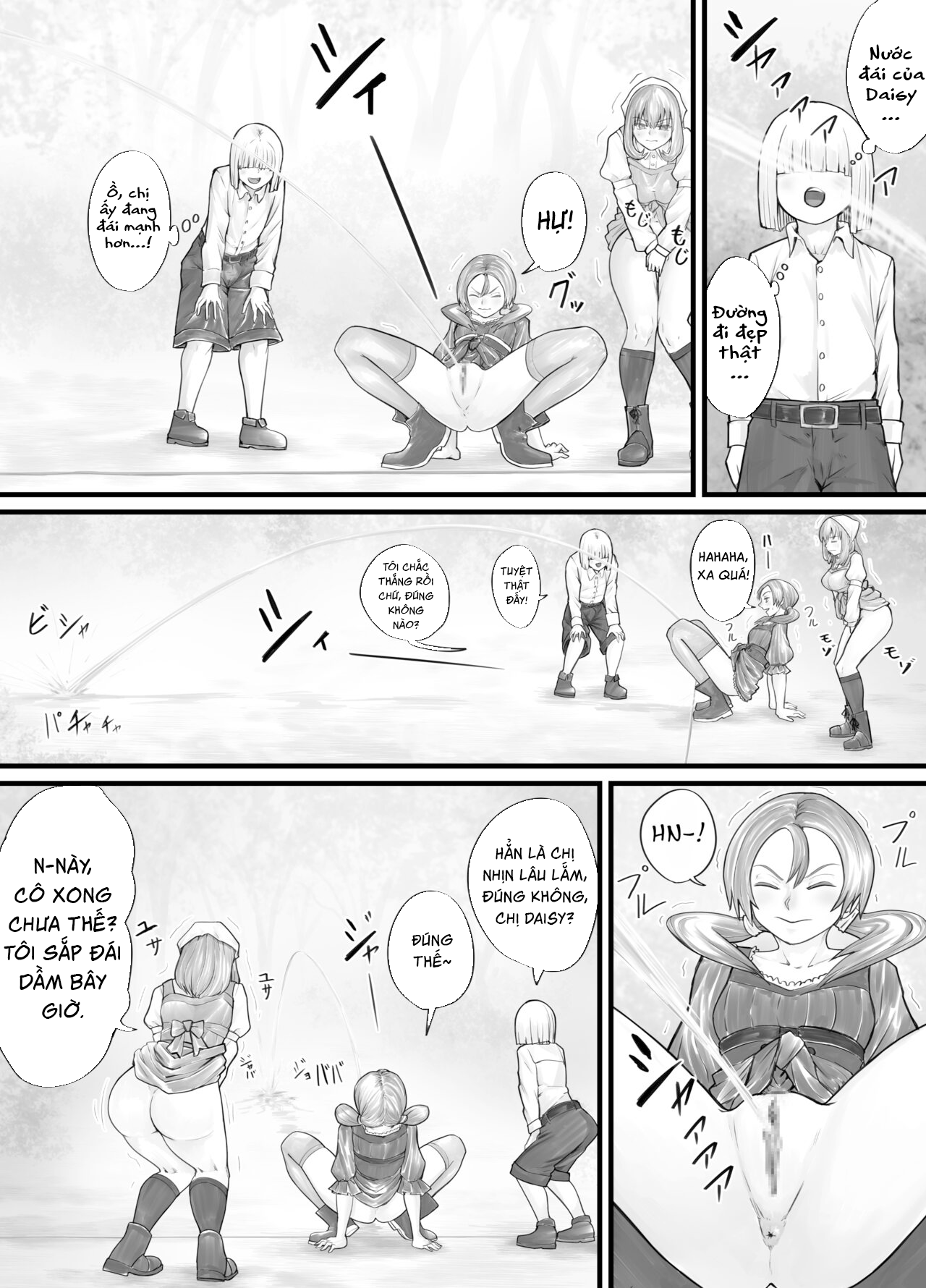 Đọc truyện hentai Manga nơi bạn có thể nhìn thấy cảnh mình tè lên chị gái mình - Chap 3 + 4 + 5