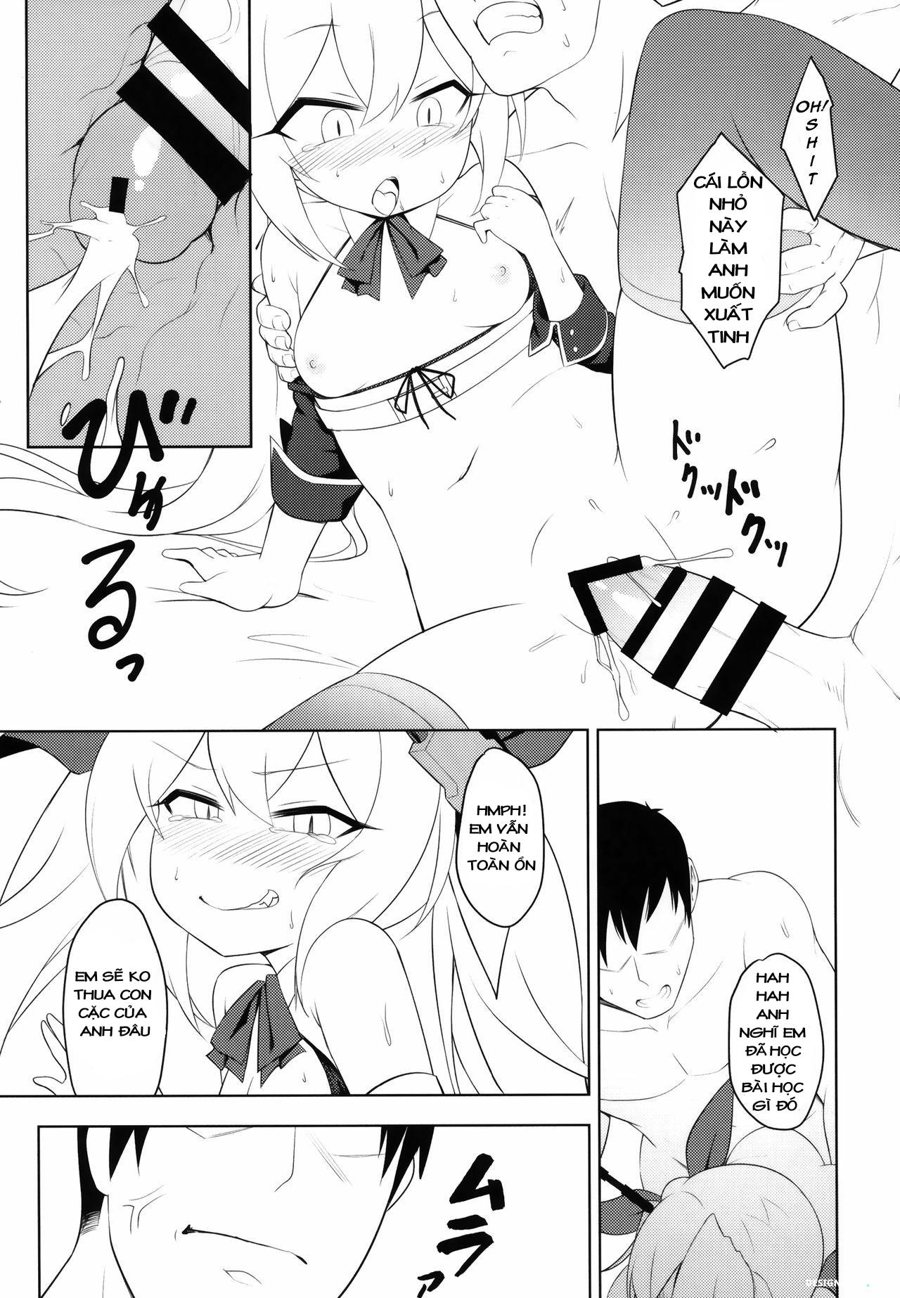 Đọc truyện hentai [Azur lane] Namaiki Kuchikukan Wakarase Challenge - Oneshot
