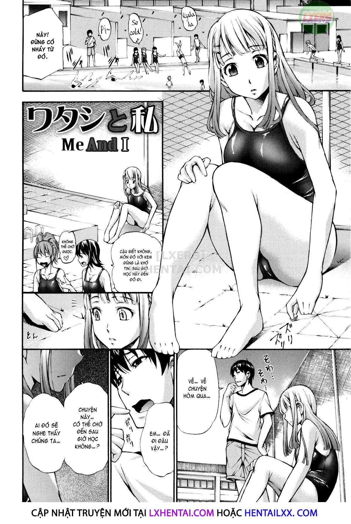 Đọc truyện hentai Houkei Nama Ijiri + Bonus Leaflet - Chap 6 - Bí mật của tôi và thầy