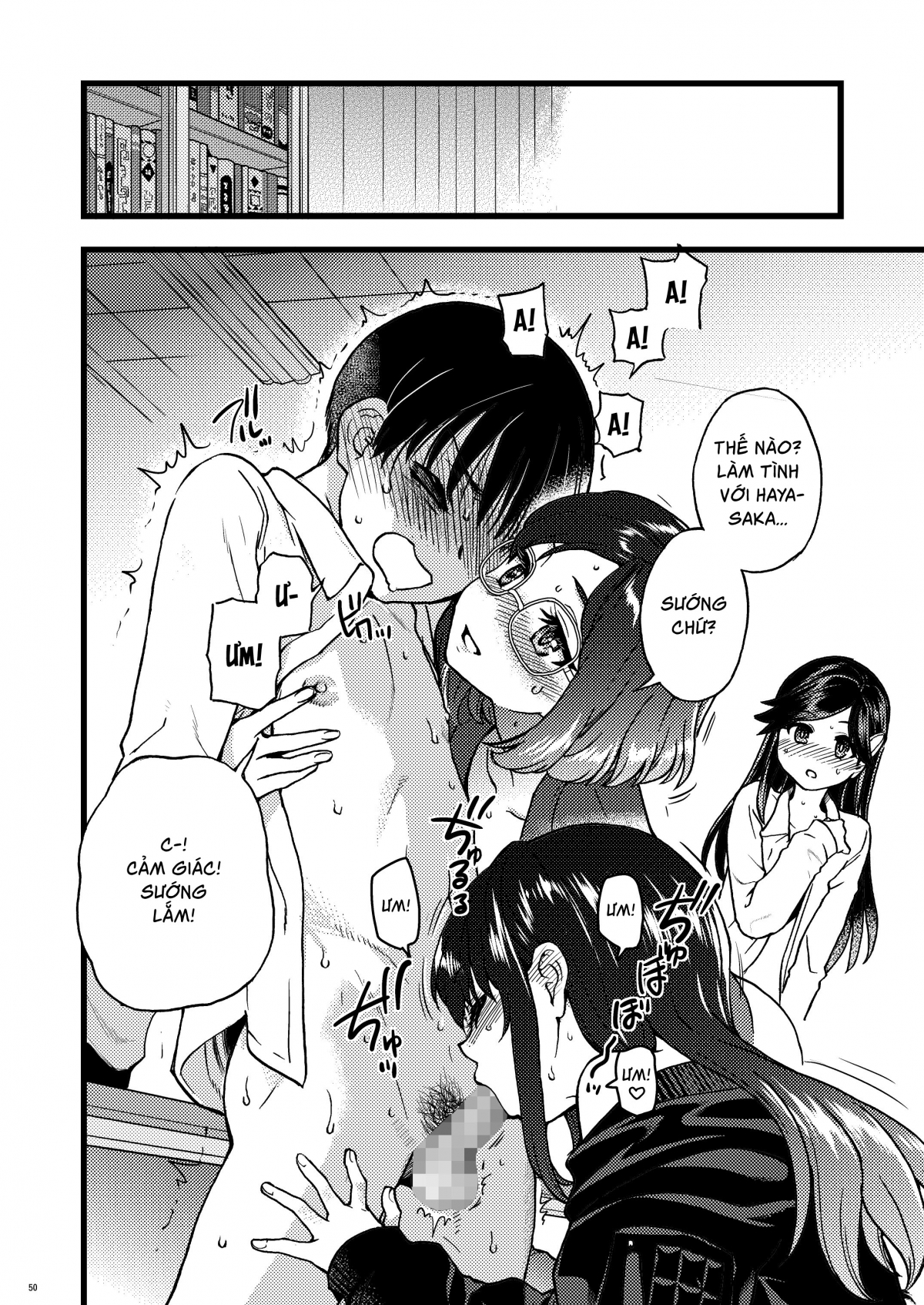 Đọc truyện hentai Watashi o Ecchi no Nakama ni Irete Kudasai - Hmmmm