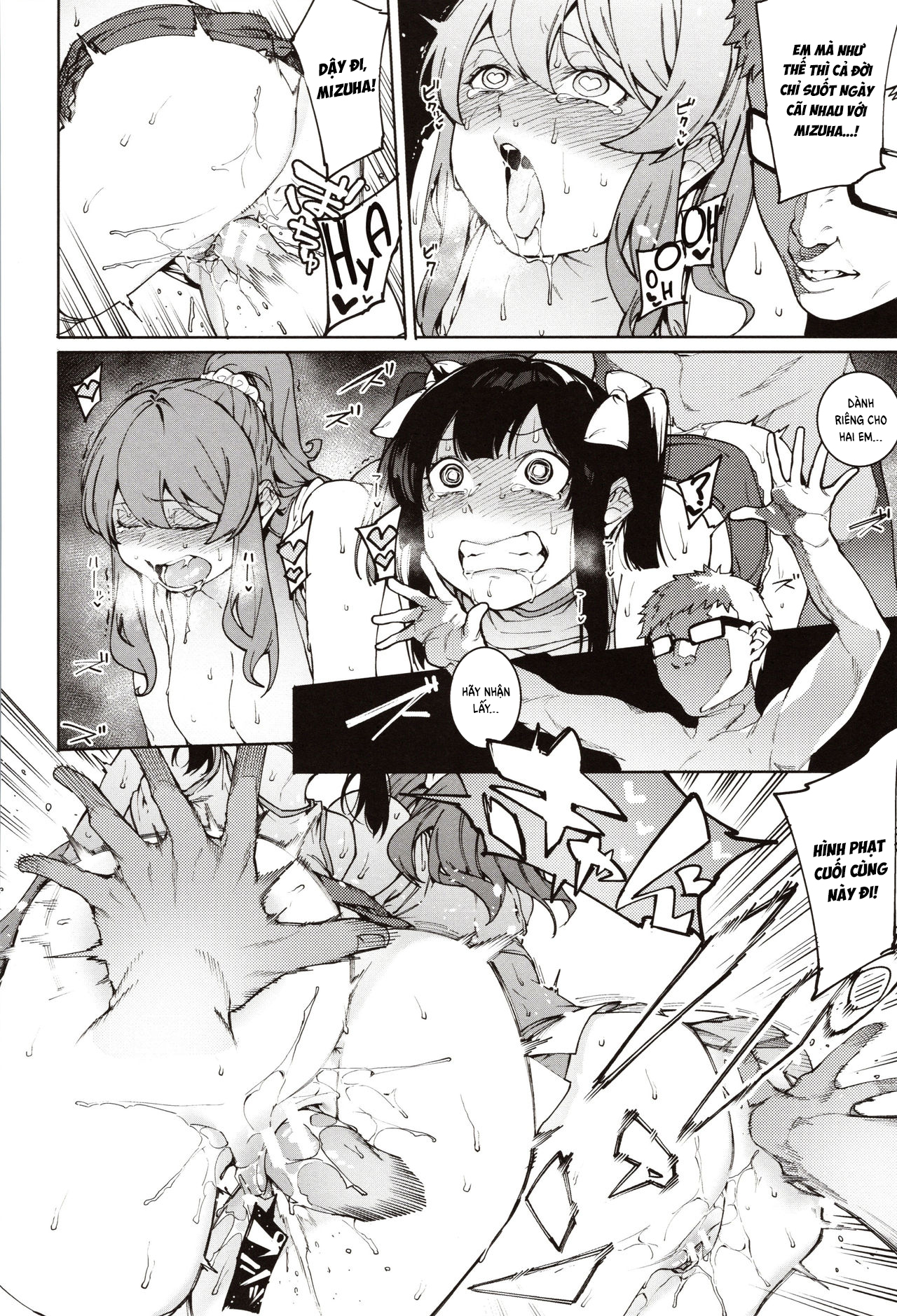 Đọc truyện hentai Mizuha ni Oshioki! - Chap 4