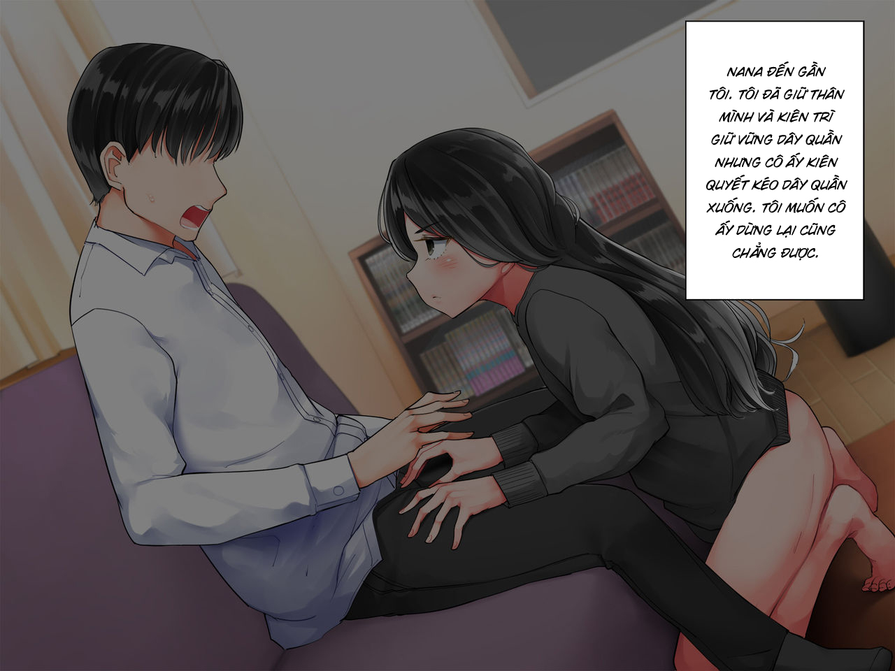 Đọc truyện hentai Khi tôi bế cô gái gầy gò của mình lên, cô ấy ướt sũng - Part 1
