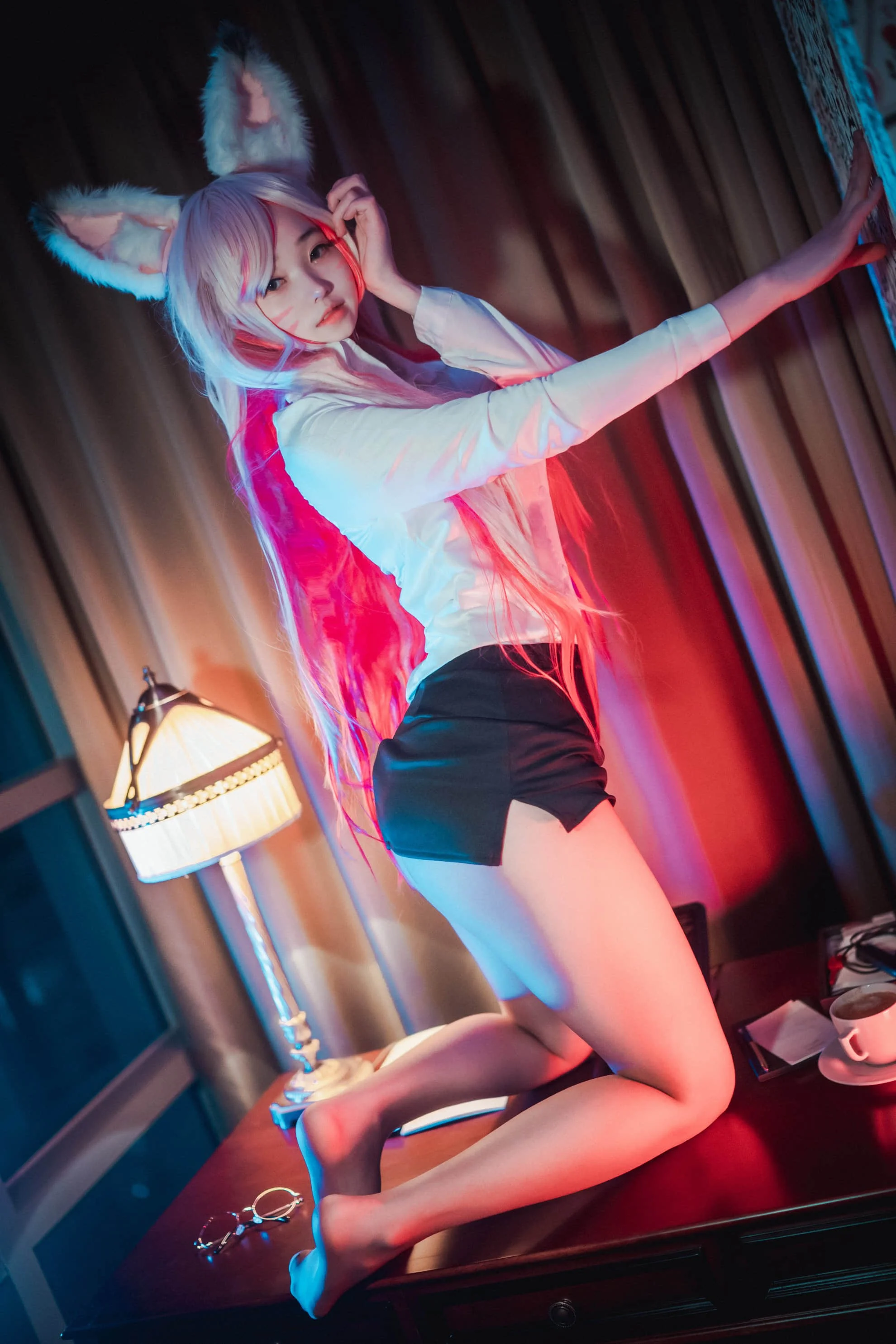 Đọc truyện hentai Tuyển tập Albums siêu phẩm Cosplay - Chap 850 - [DJAWA] Bambi - Kumiho in the Office