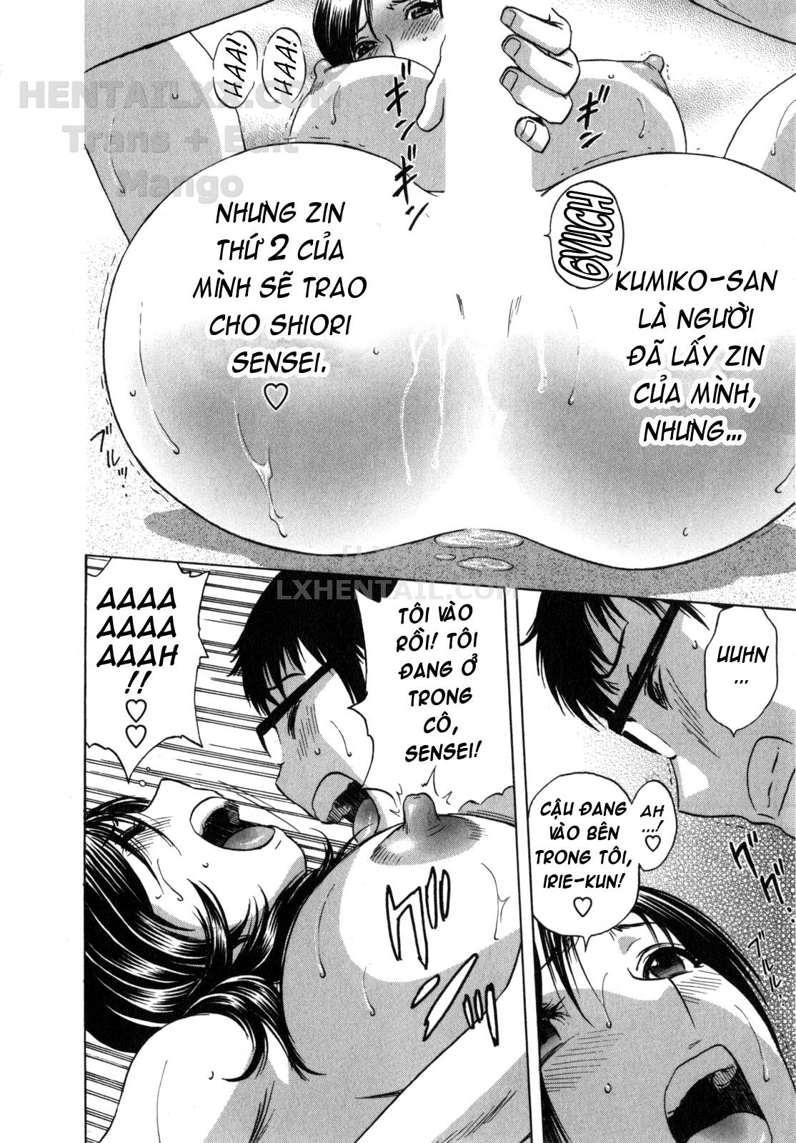 Đọc truyện hentai Life With Married Women Just Like A Manga - Chap 3