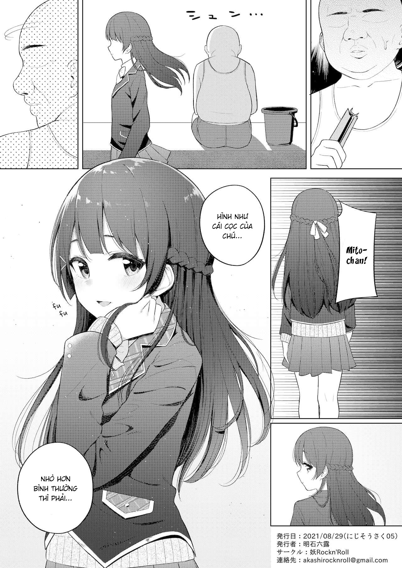 Đọc truyện hentai Mito-chan và ông chú bán cọc - Oneshot