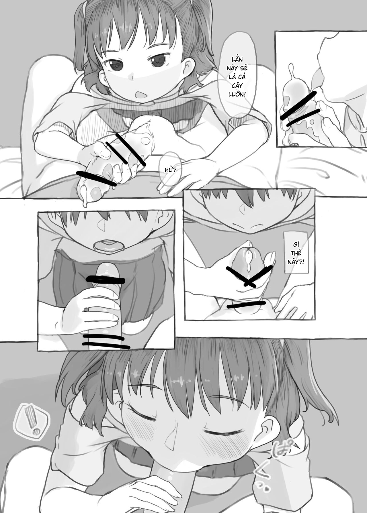 Đọc truyện hentai Fap cùng em gái - Chap 2.1