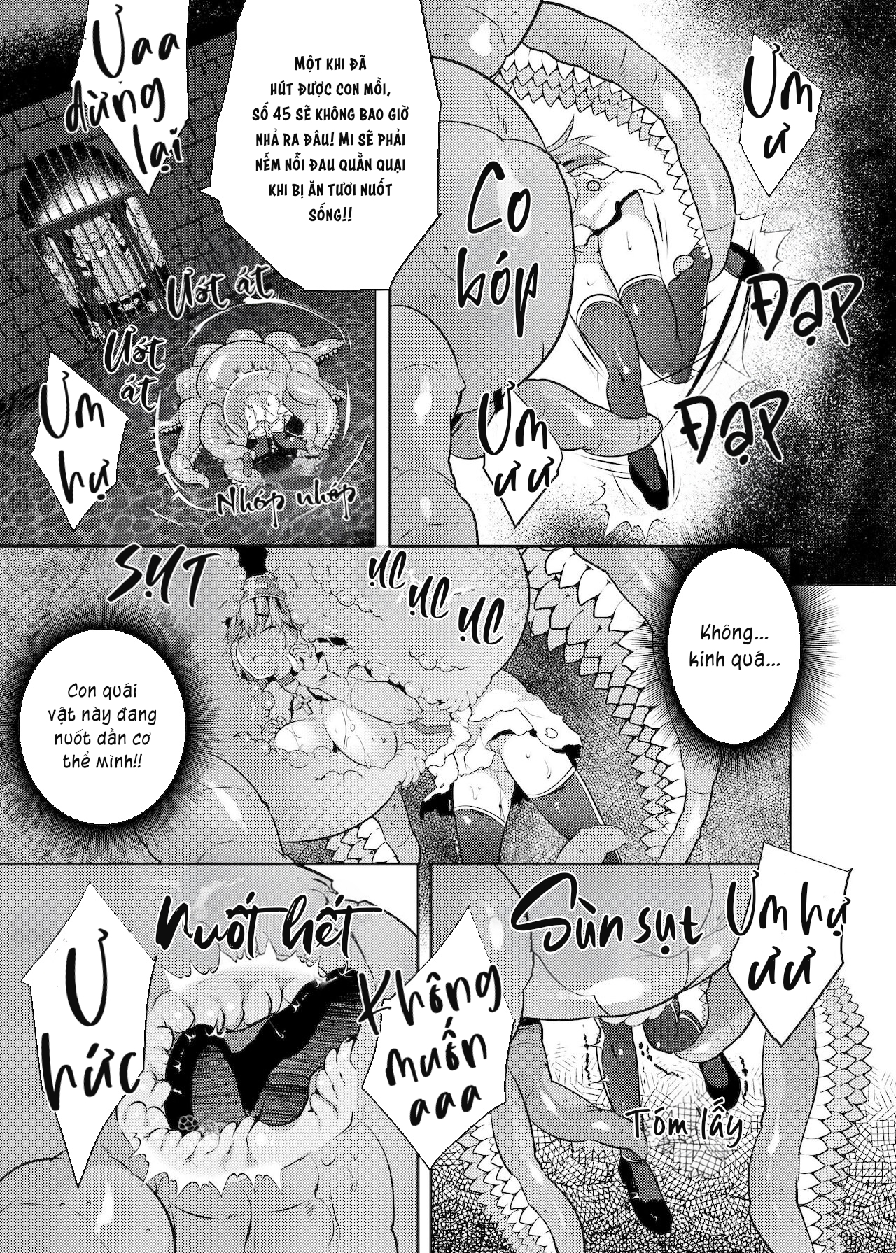 Đọc truyện hentai Sau khi bị nuốt chửng tái sinh thành ma nữ nứng tình. - Chap 1