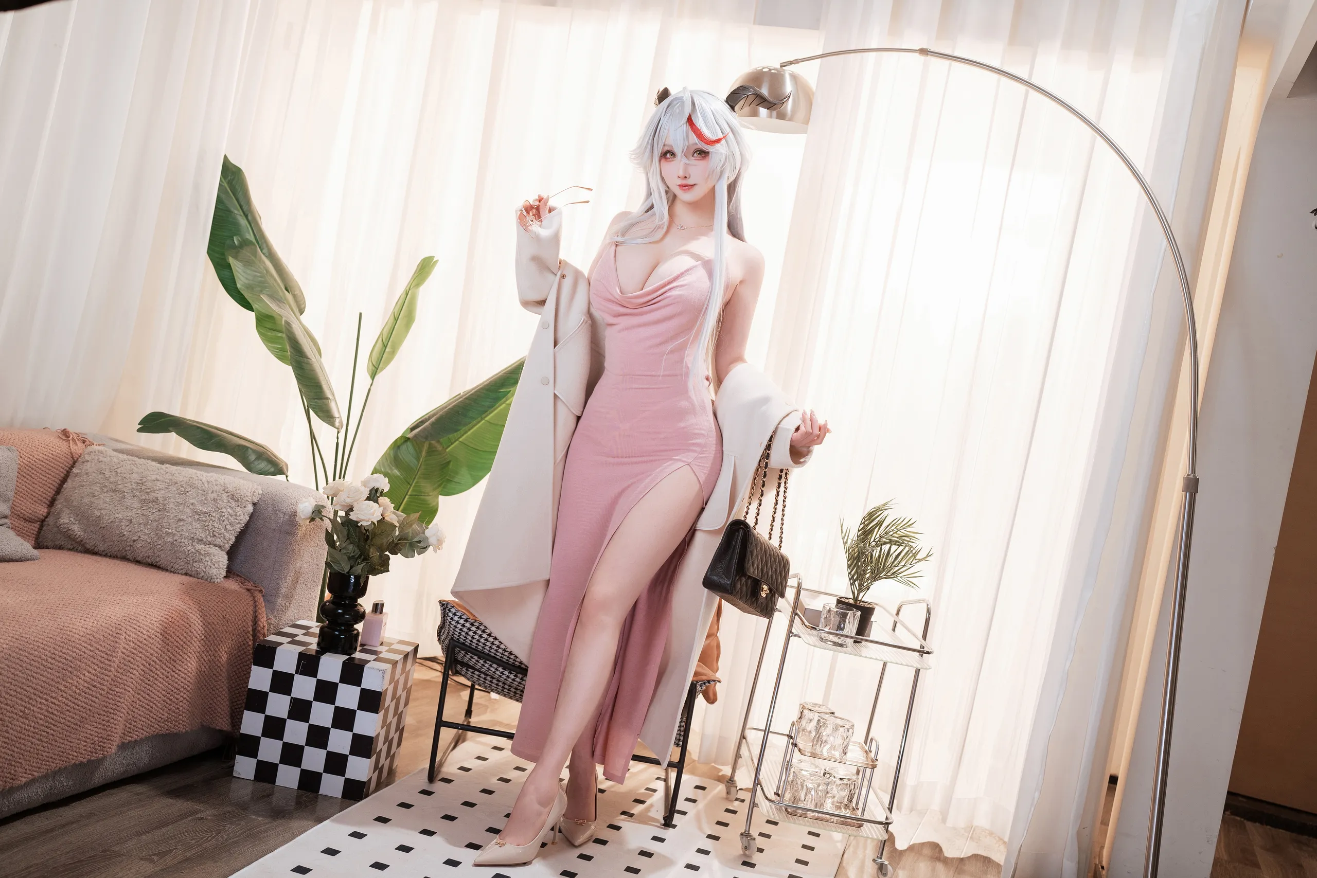 Đọc truyện hentai Tuyển tập Albums siêu phẩm Cosplay - Chap 1020 - Rioko Ryo Ryoko - Azur Lane Aegir Home Edition