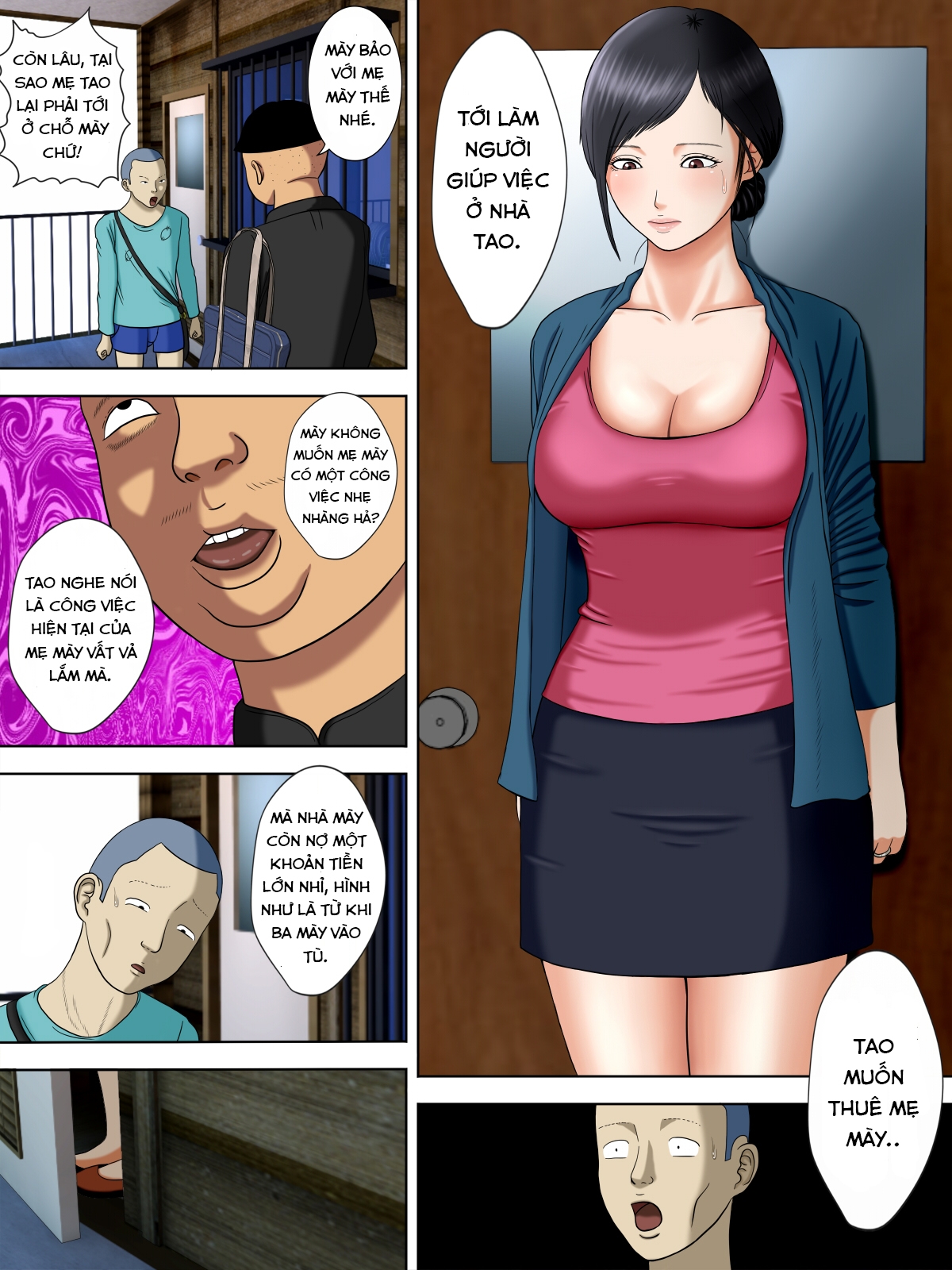 Đọc truyện hentai Otto Wa Gokuchuu, Ippou Tsuma Wa... Bangaihen～Bokudake No Fuuzokujou No Hazunanoni... - Chap 3