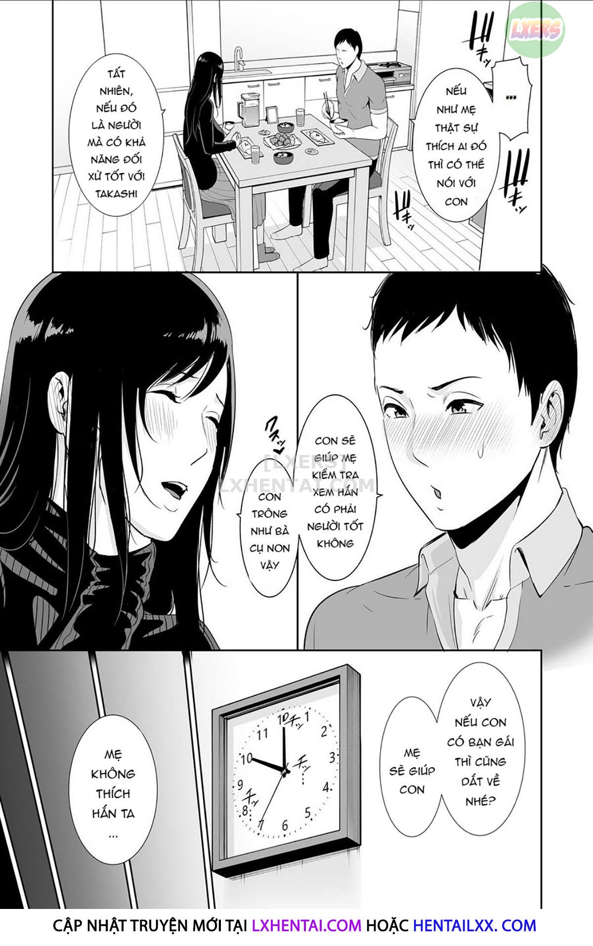 Đọc truyện hentai Haha wa Yoru ni Saku Single Mother no Haishin Kiroku - Oneshot