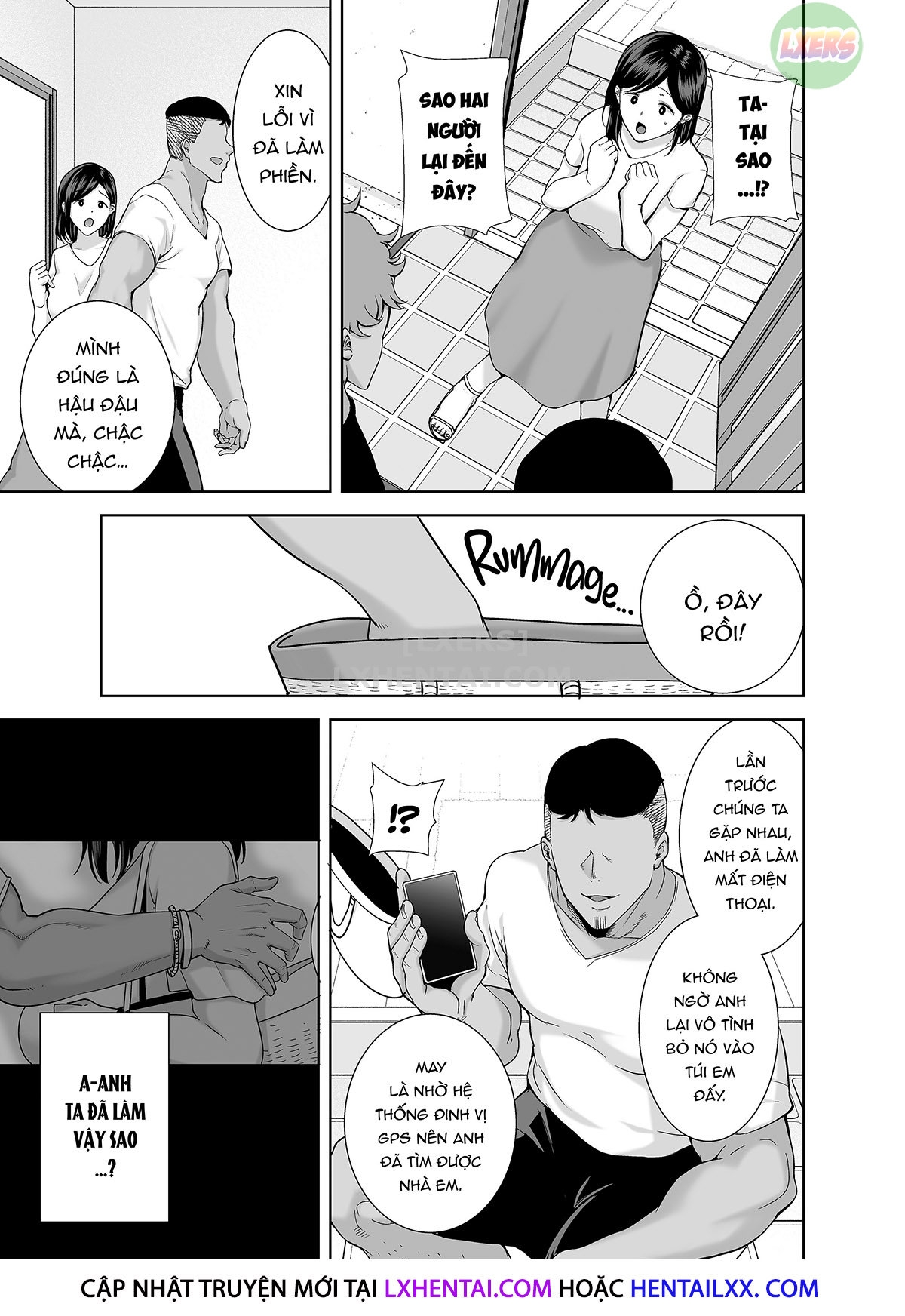 Đọc truyện hentai Natsuzuma ~Natsu, Ryokan, Nanpa Otoko-Tachi Ni Ochita Tsuma~ - Chap 3 - Không che