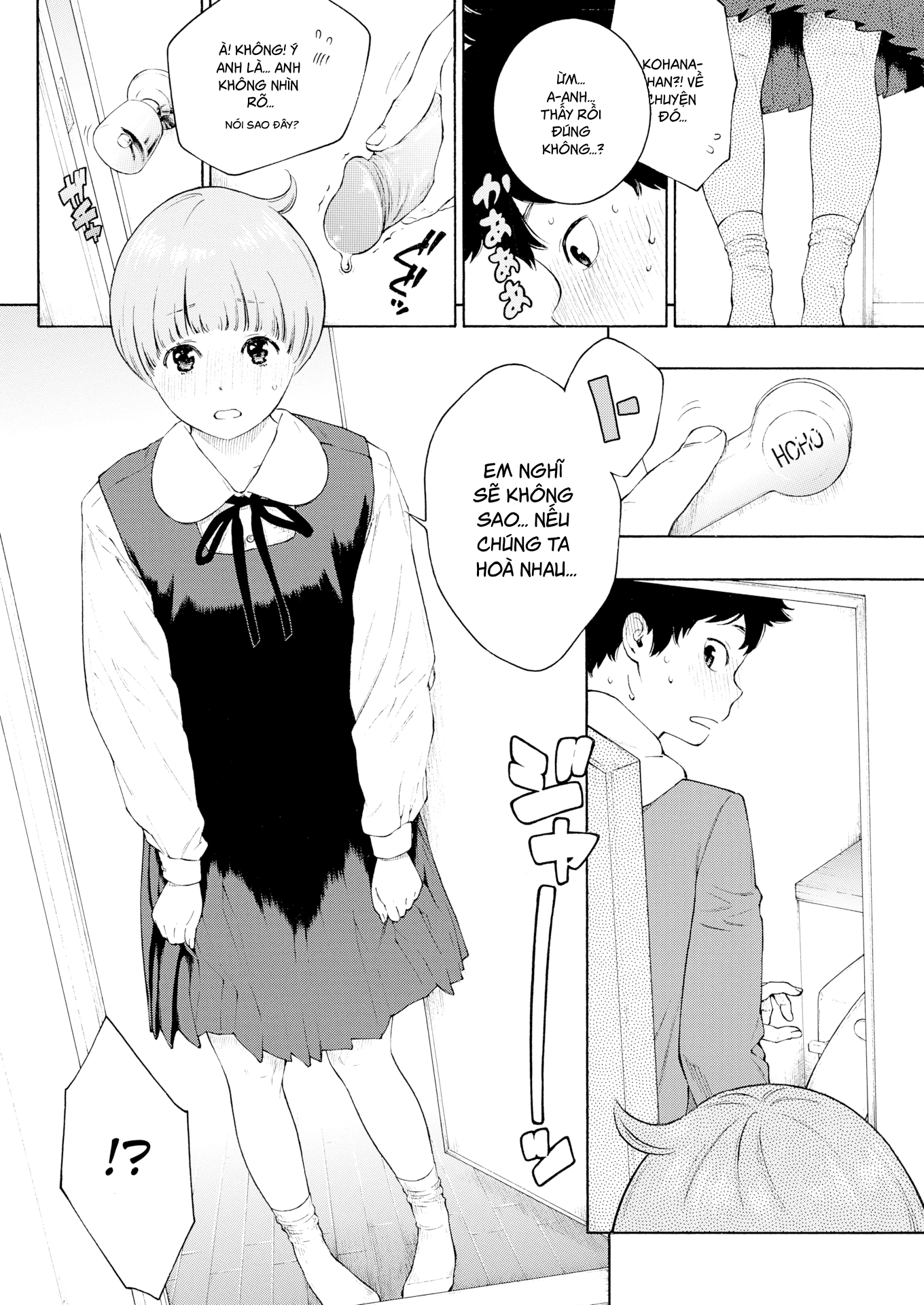 Đọc truyện hentai Bông hoa nhỏ bé trong phòng vệ sinh - Oneshot