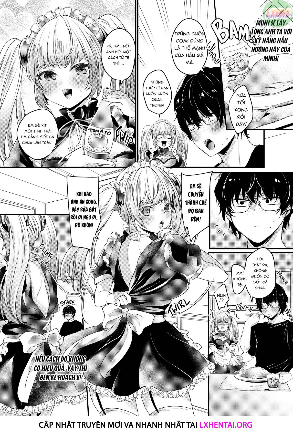 Đọc truyện hentai Ngất ngây ngọt ngào nóng bỏng - Chap 2 - The Tsundere Little Sister Maid Android Wants Attention