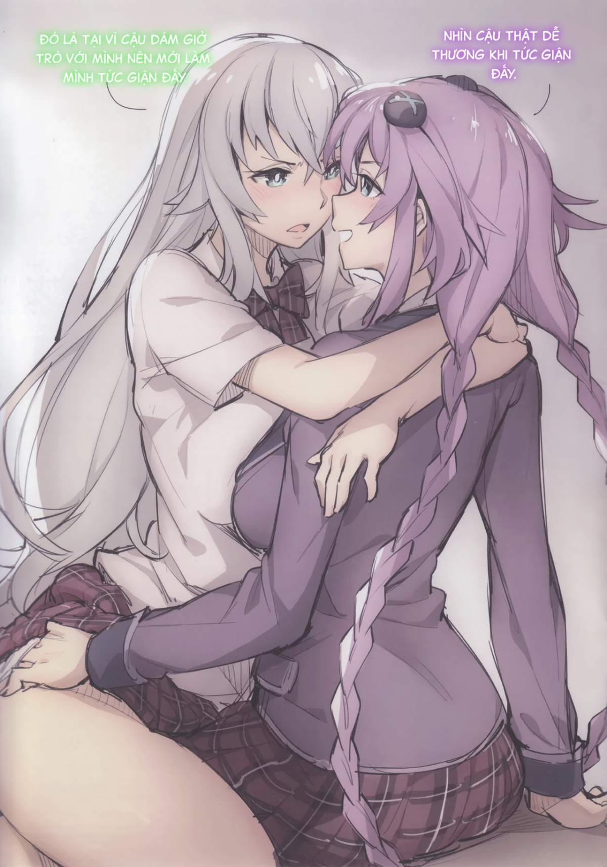 Đọc truyện hentai Purple X Black - Oneshot