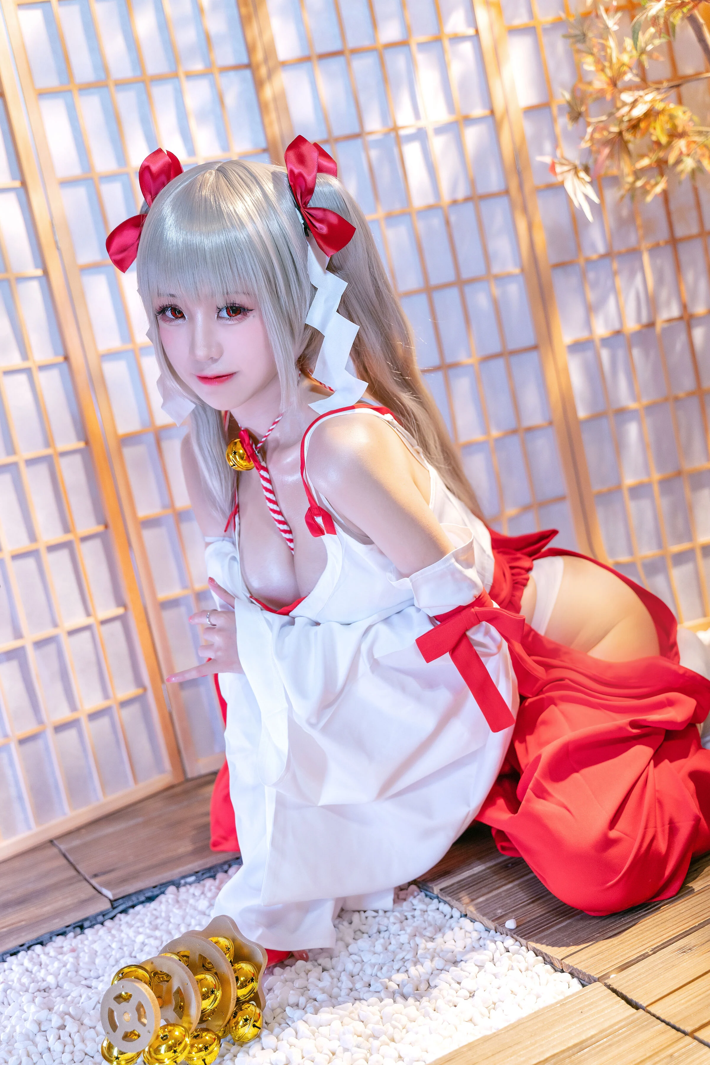 Đọc truyện hentai Tuyển tập Albums siêu phẩm Cosplay - Chap 594 - miko sauce - Awesome witch