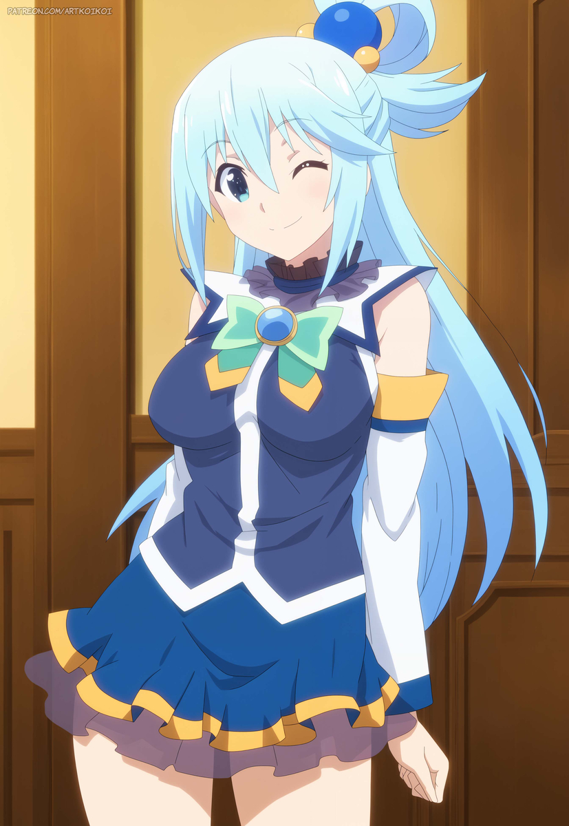 Đọc truyện hentai Tuyển tập Albums Art hentai - Chap 218 - Aqua | KonoSuba
